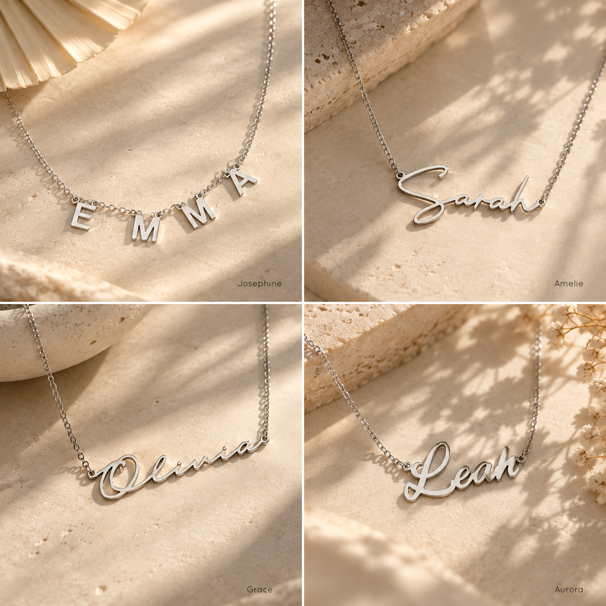 Schmuck Adventskalender 2026 für Frauen – 24 Schmuckstücke + personalisierte Namenskette (im Wert von 49€)