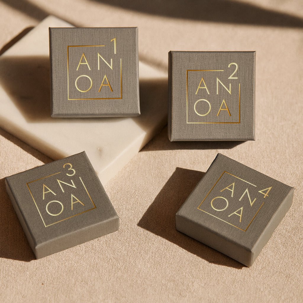 Anoa Adventskalender Adventssonntage Schmuck 2025 - 4 Schmuckstücke - AnoaShop