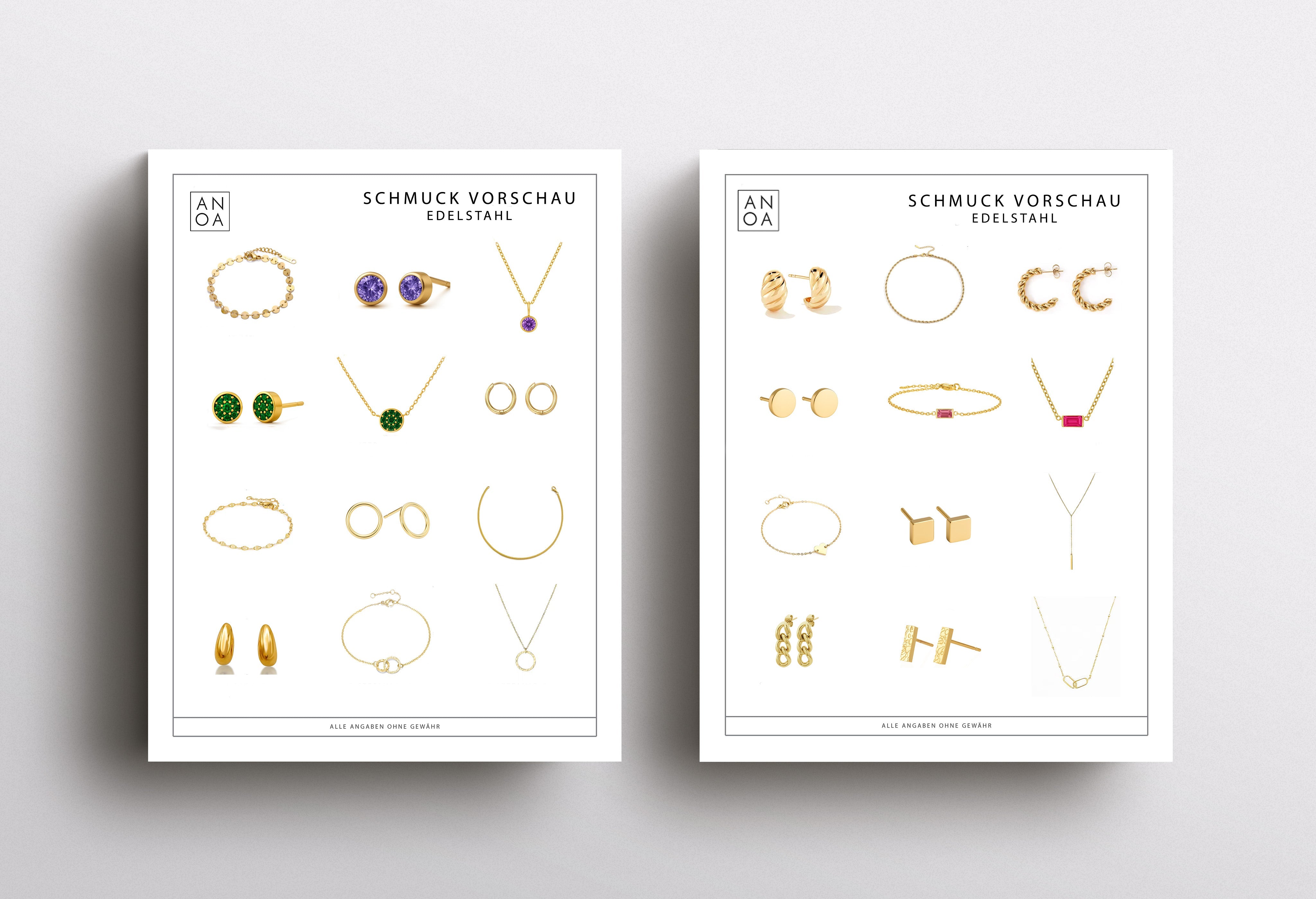 Anoa Adventskalender Schmuck 2025 - 24 Schmuckstücke - AnoaShop