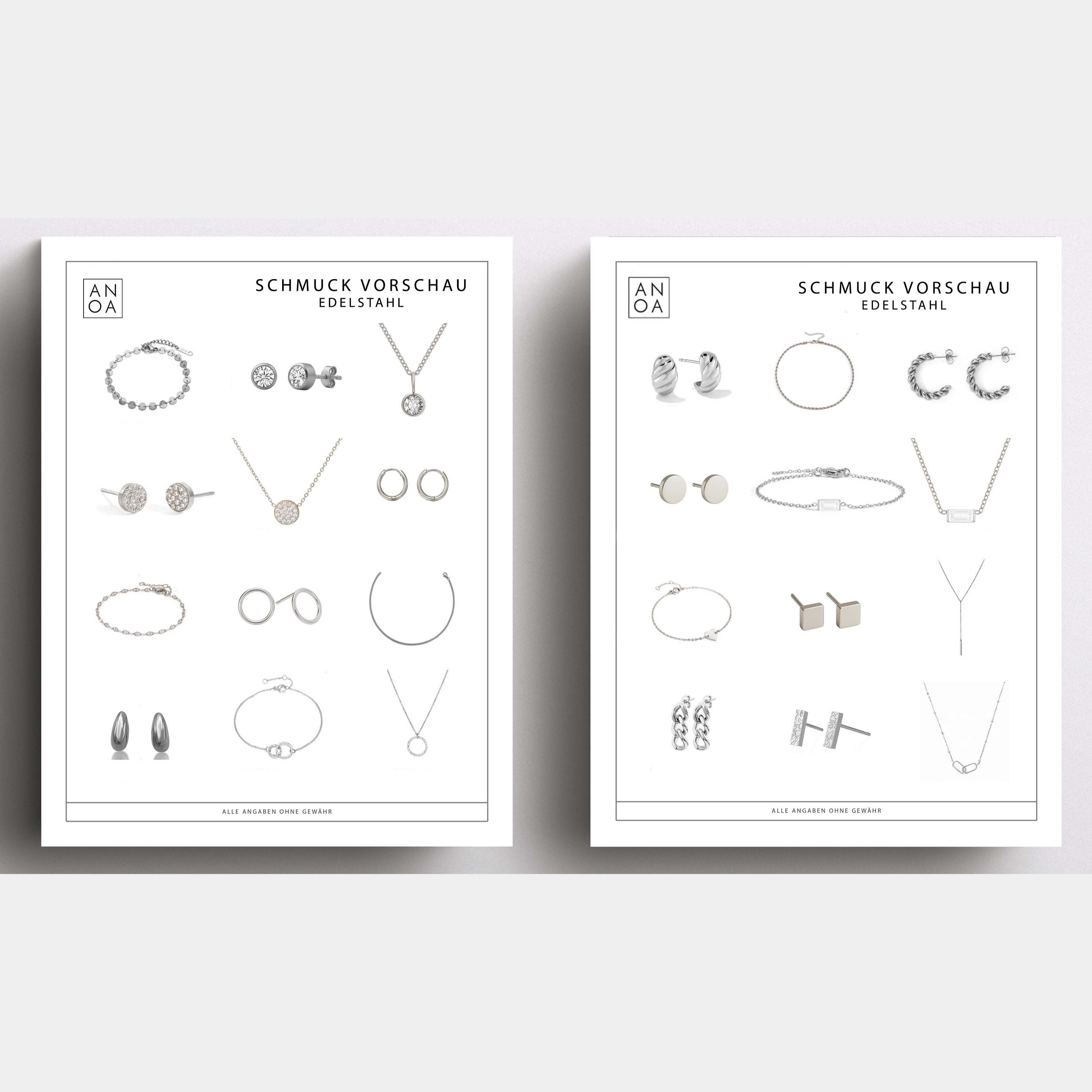 Anoa Adventskalender Schmuck 2025 - 24 Schmuckstücke (Für jeden Tag im Advent) - AnoaShop