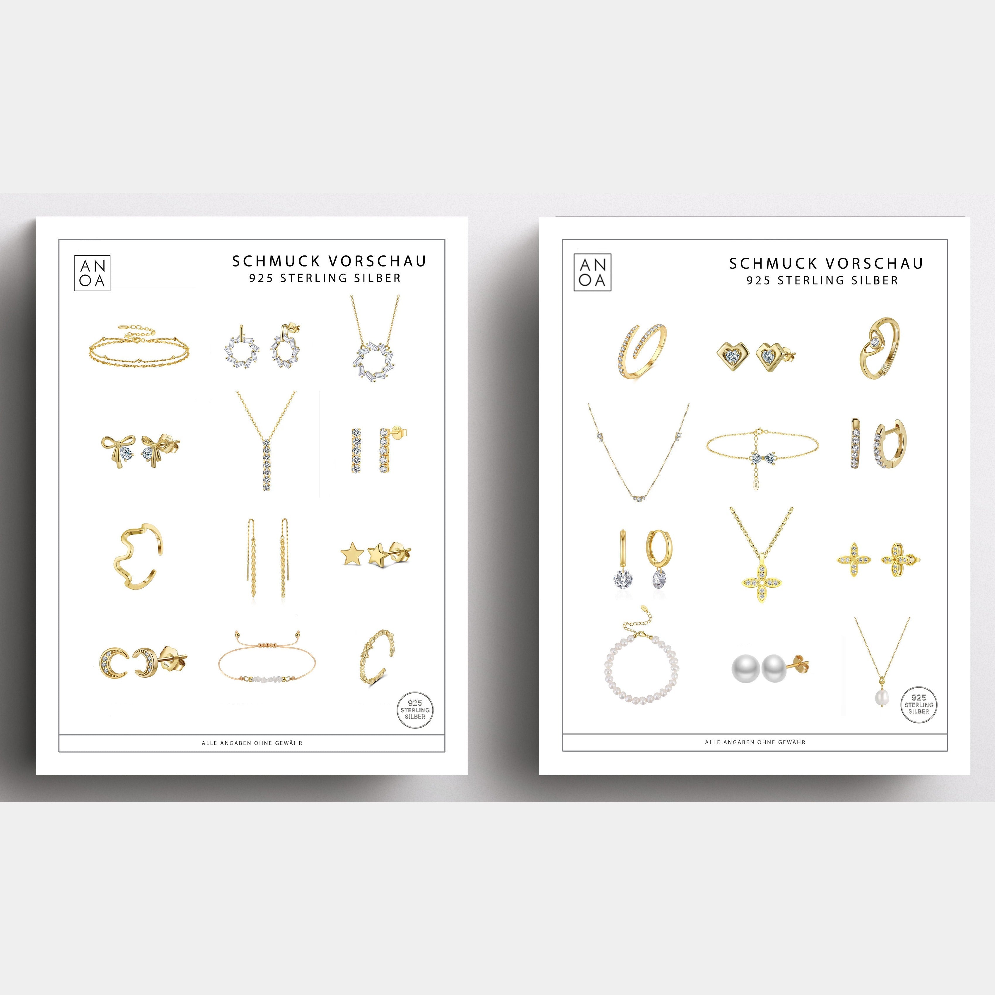 Anoa Adventskalender Schmuck 2025 - 24 Schmuckstücke (Für jeden Tag im Advent) - AnoaShop