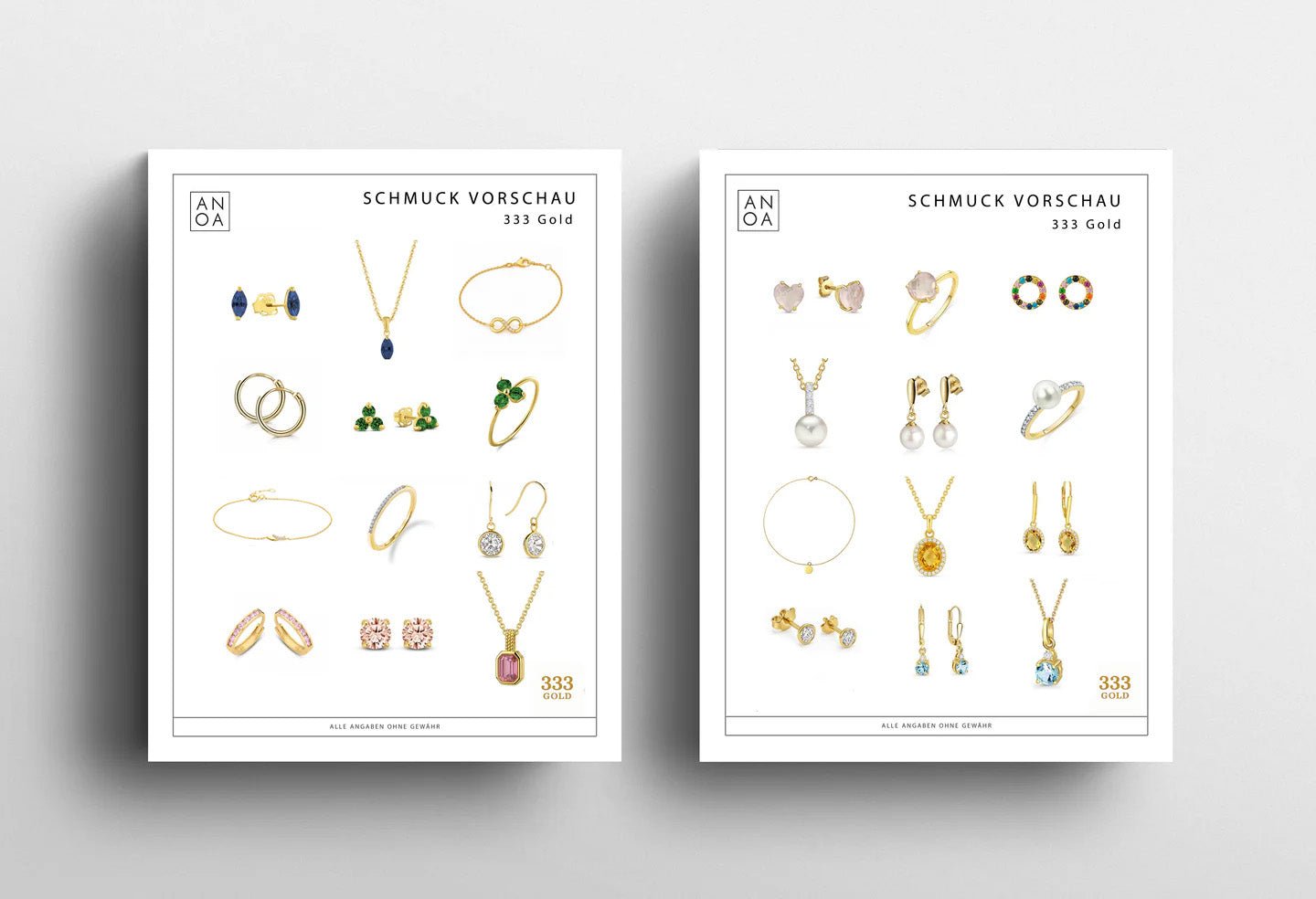 Anoa Adventskalender Schmuck 2025 - 24 Schmuckstücke (Für jeden Tag im Advent) - AnoaShop