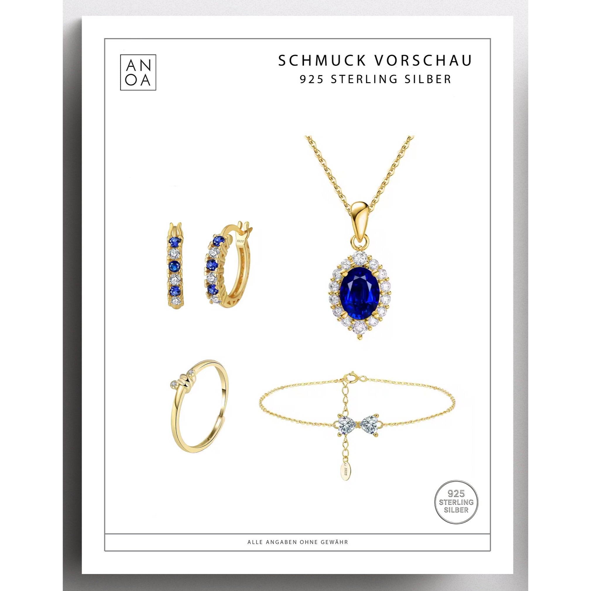 Anoa Adventskalender Schmuck 2025 - 4 Schmuckstücke (Für jeden Sonntag im Advent) - AnoaShop