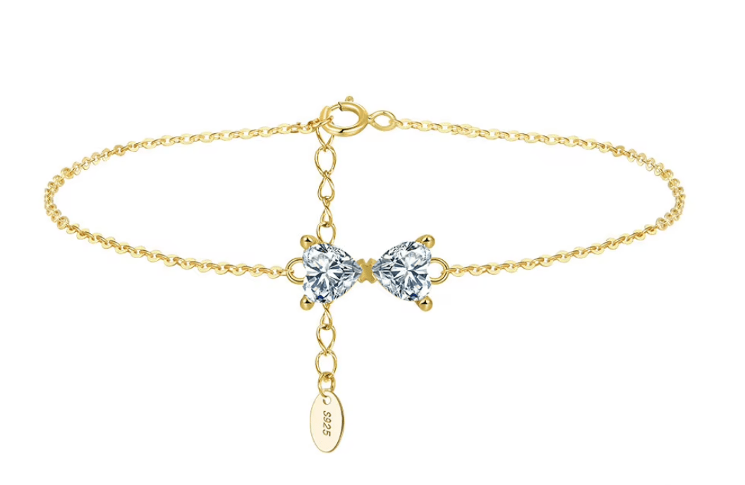 Armband mit kleiner Schleife 925 Sterling Silber - AnoaShop