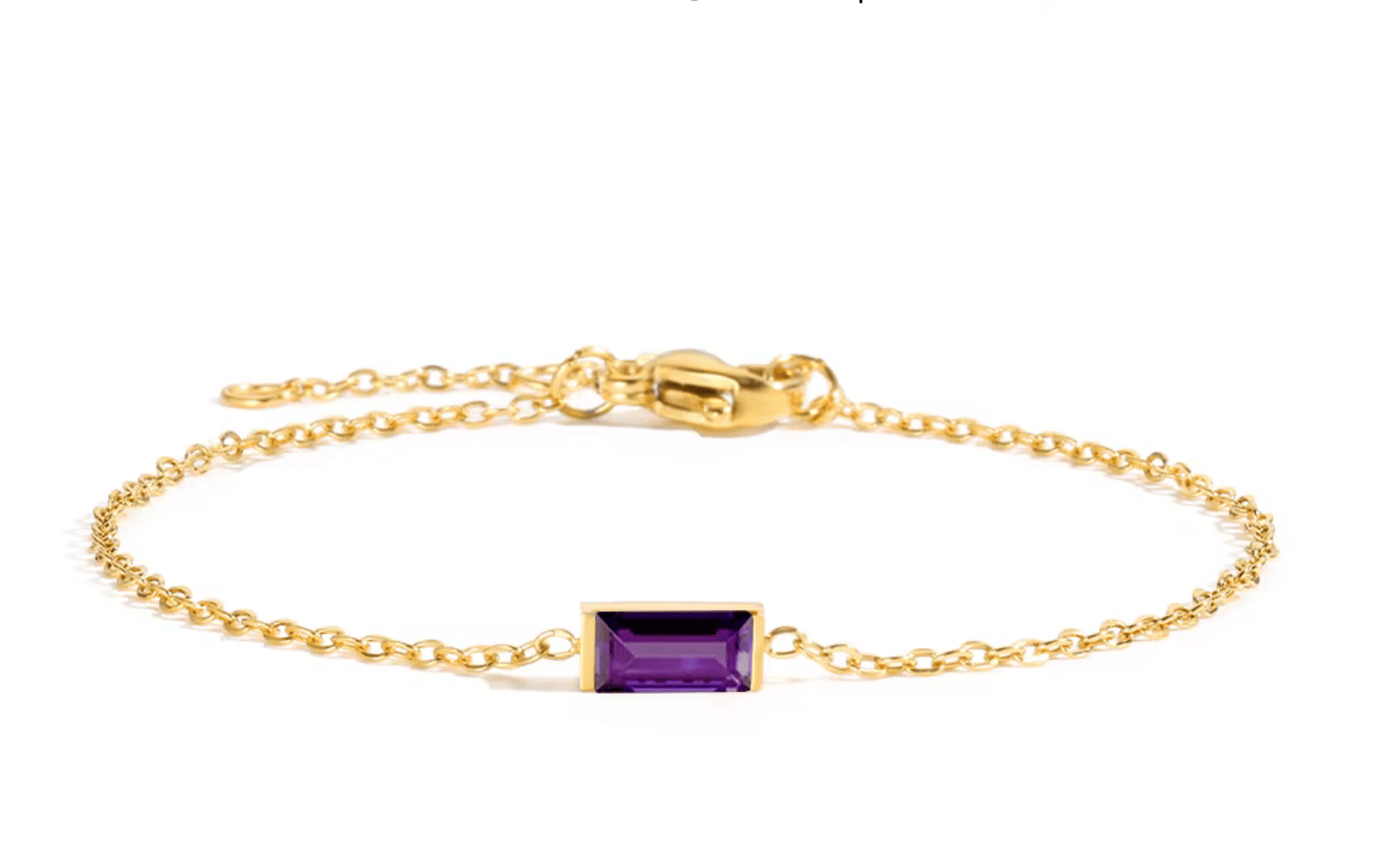 Armband Zirkonia Stein Edelstahl - AnoaShop