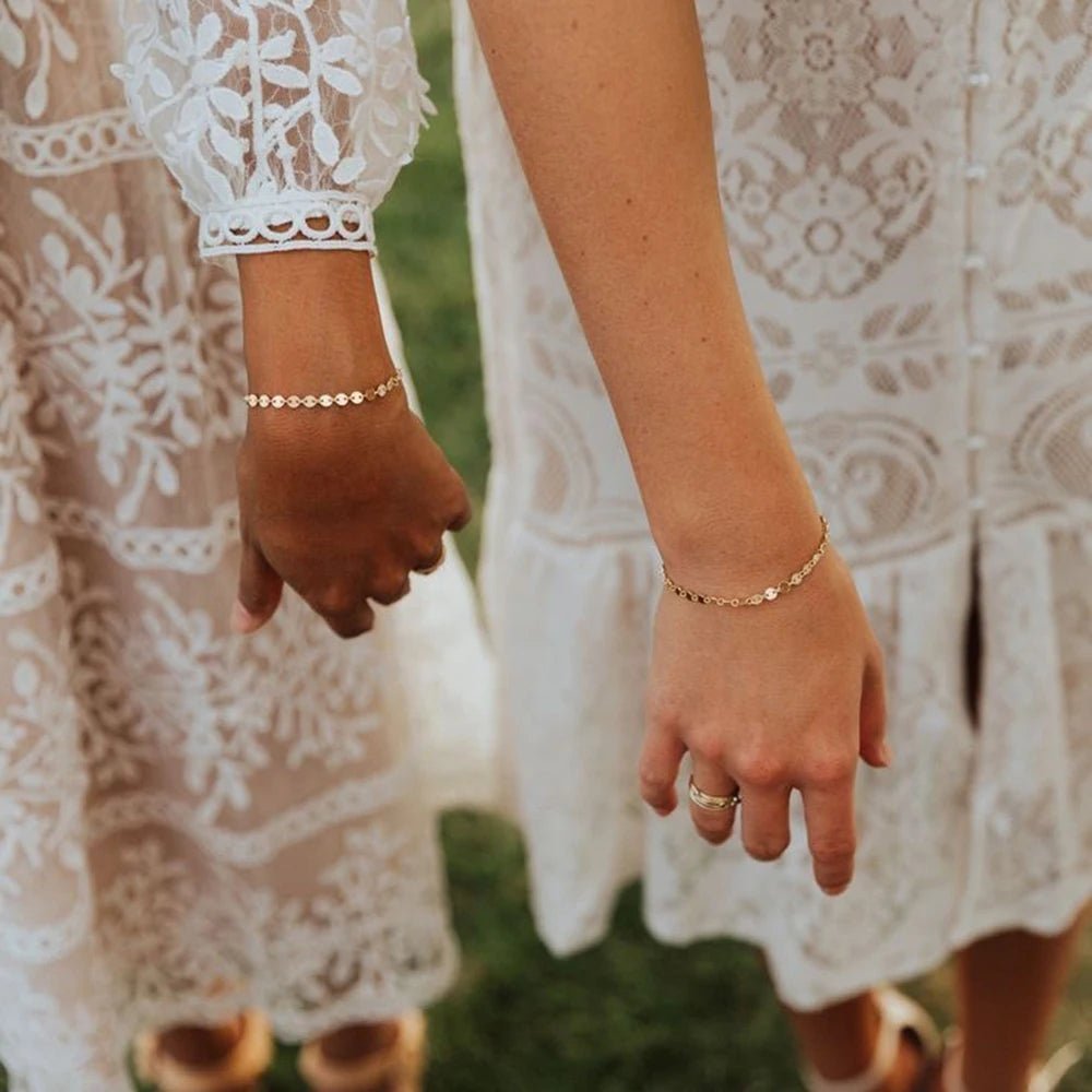 CUTE BRACELET • GOLD BRACELET • STAINLESS STEEL • WATERPROOF - AnoaShop