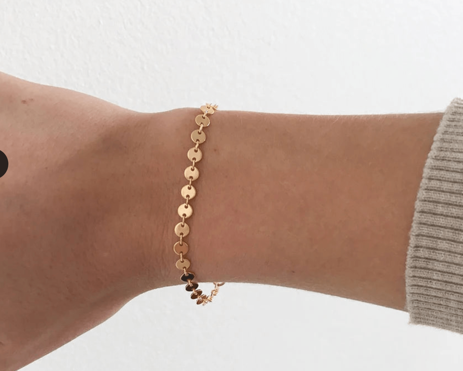 CUTE BRACELET • GOLD BRACELET • STAINLESS STEEL • WATERPROOF - AnoaShop