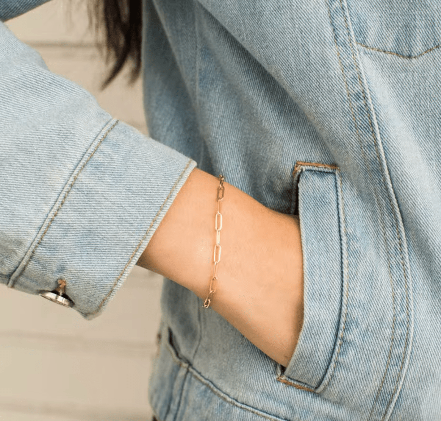 Cute Bracelet - Gold Silver bracelet - stainless steel - waterproof - AnoaShop