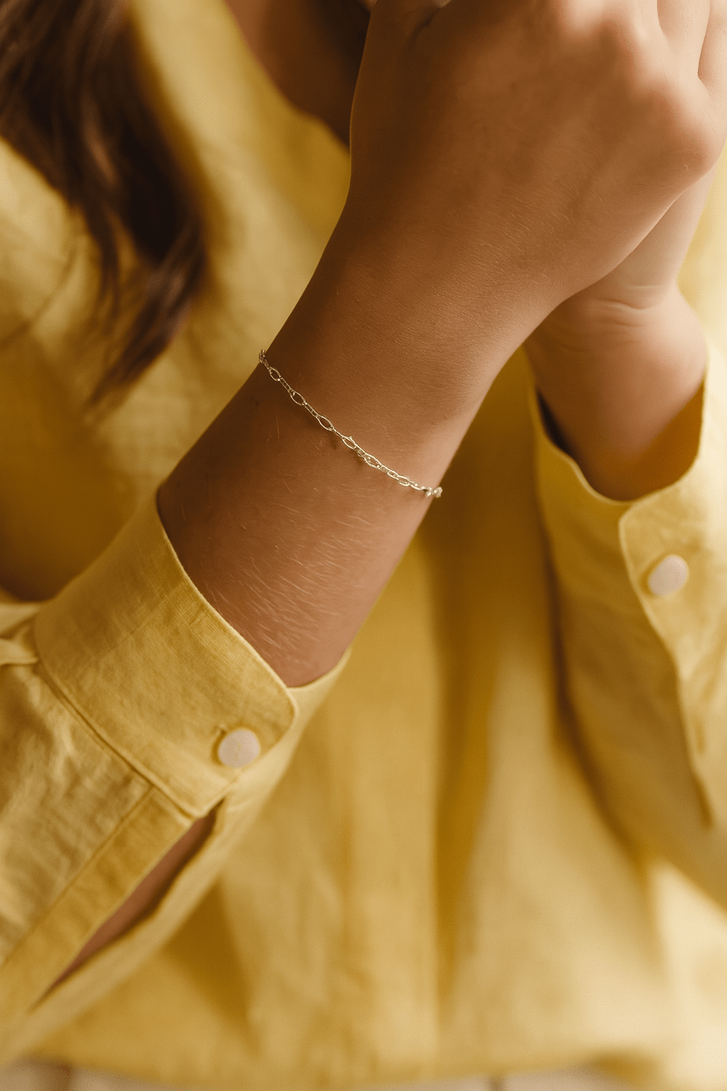 Feine Glieder Armband Edelstahl - AnoaShop