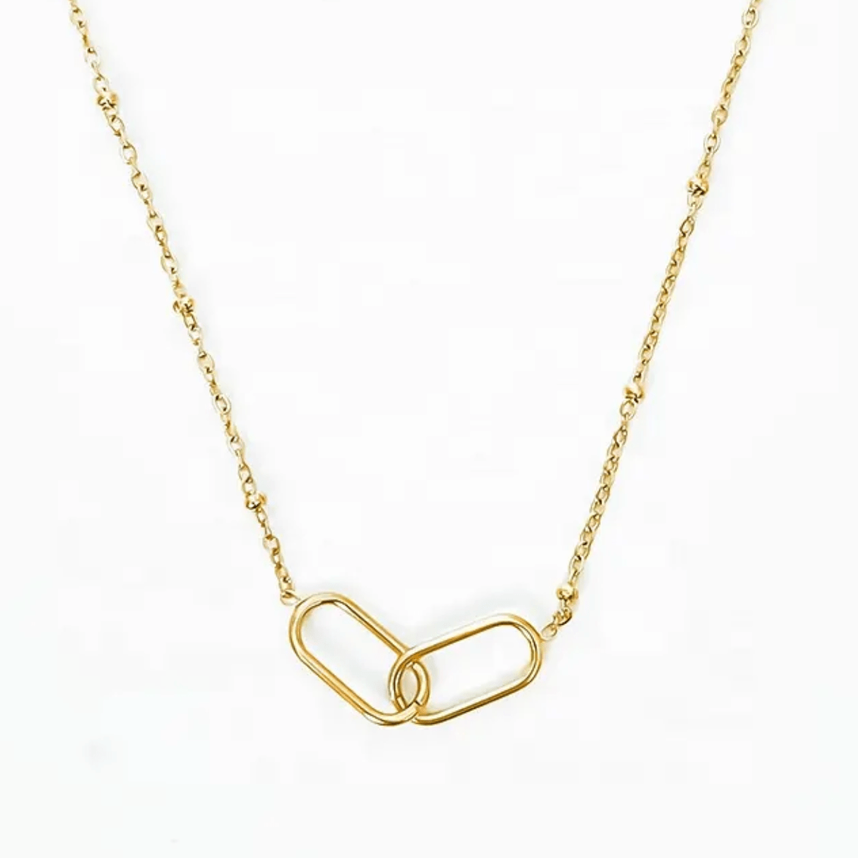 Friendship necklace stainless steel - AnoaShop