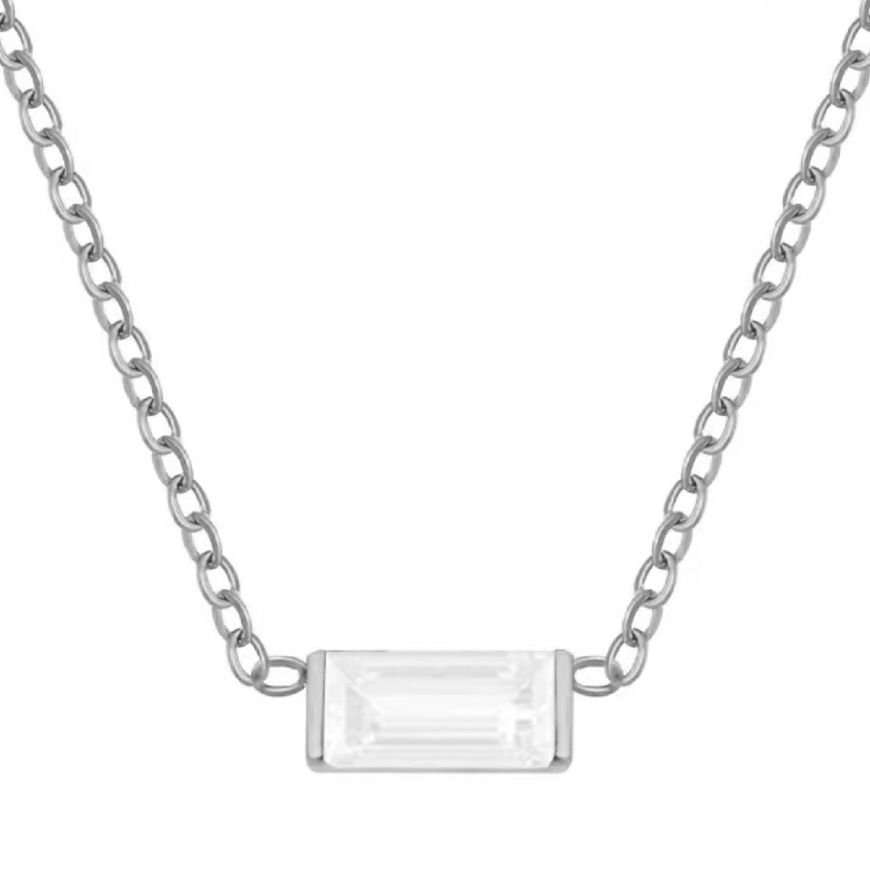 Halskette mit Anhänger Edelstahl - AnoaShop