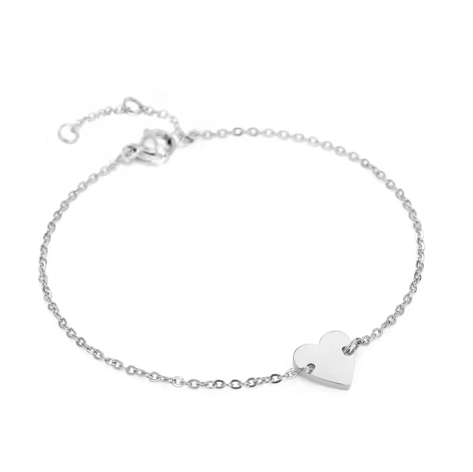 Herzchen Armband Edelstahl - AnoaShop