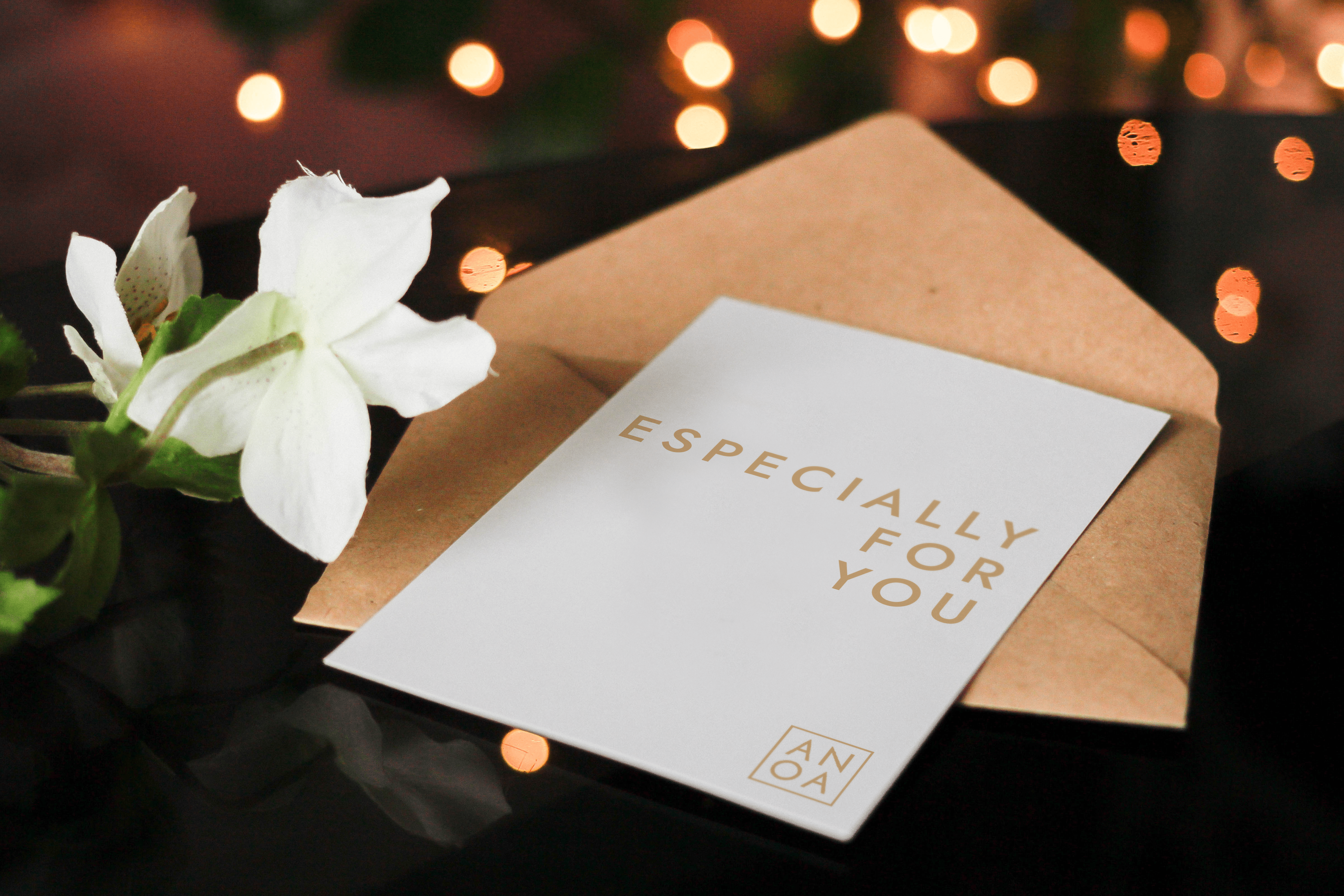 Hochwertige Grußkarte - AnoaShop