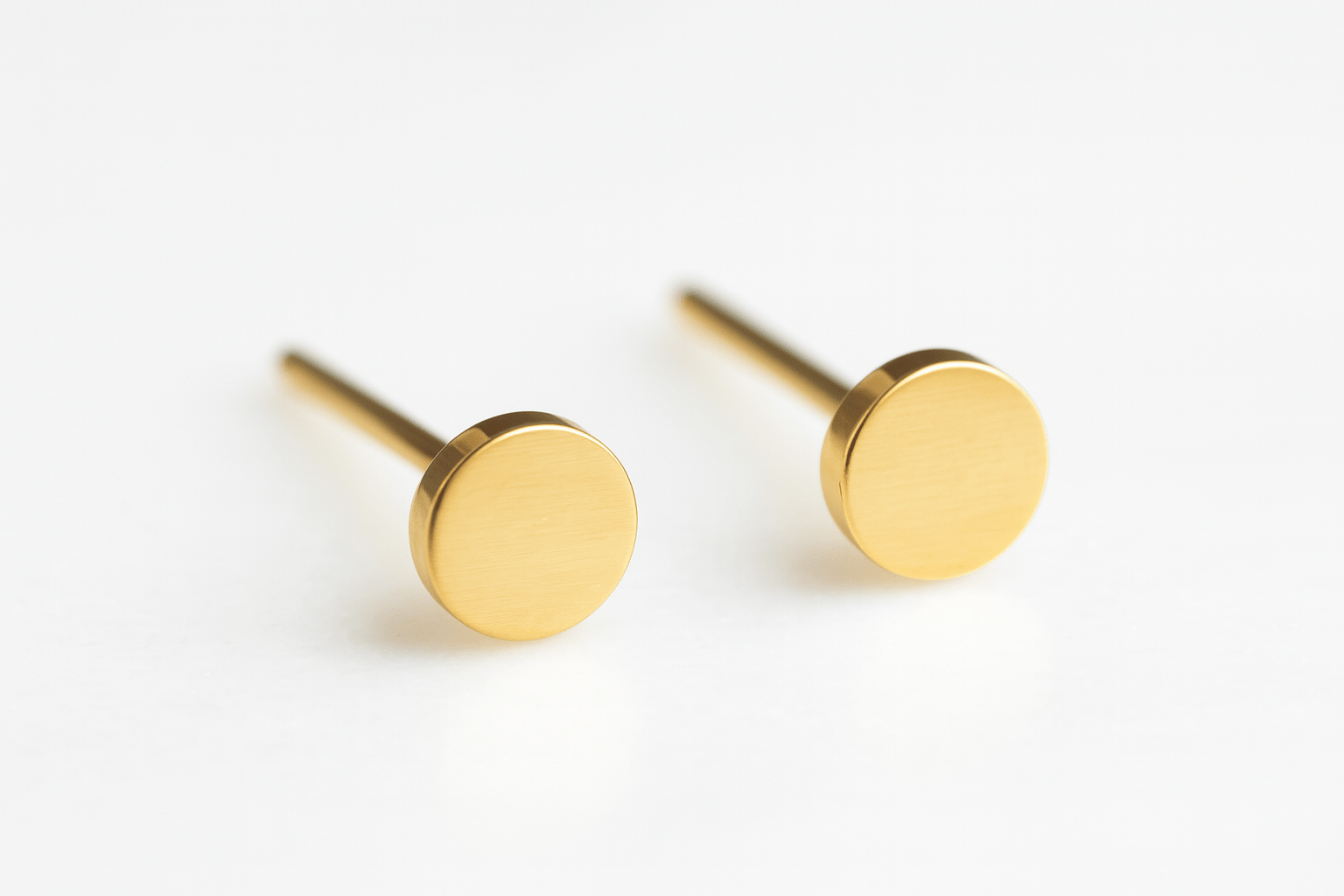 Kleiner Kreis Ohrstecker Edelstahl - AnoaShop