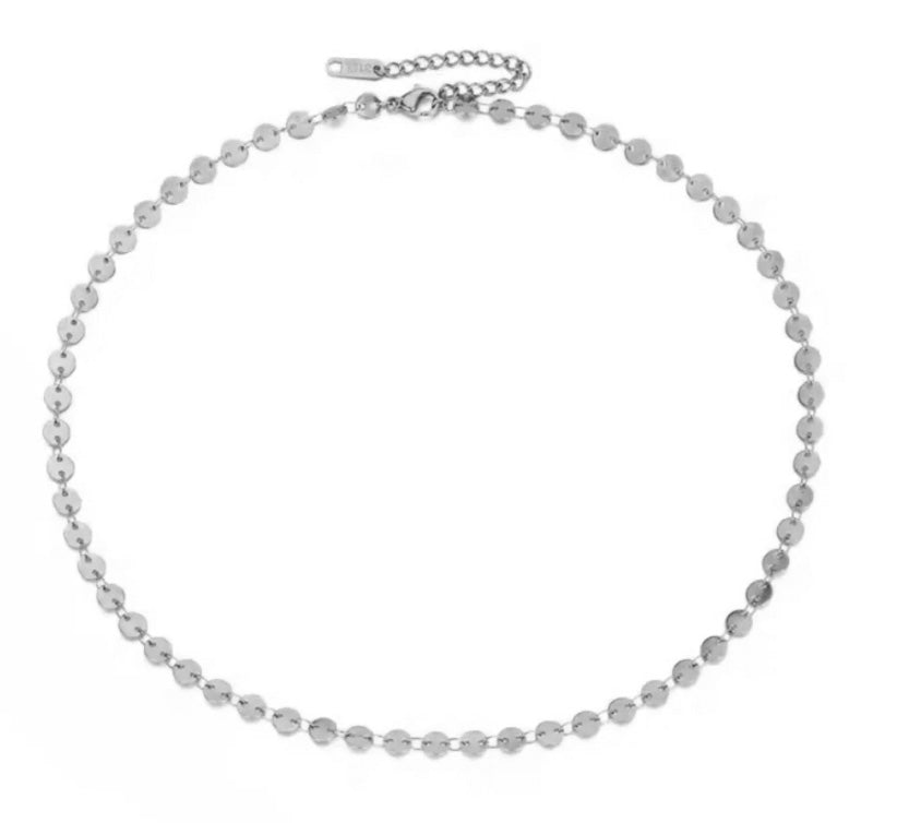 Kurze Halskette Edelstahl - AnoaShop