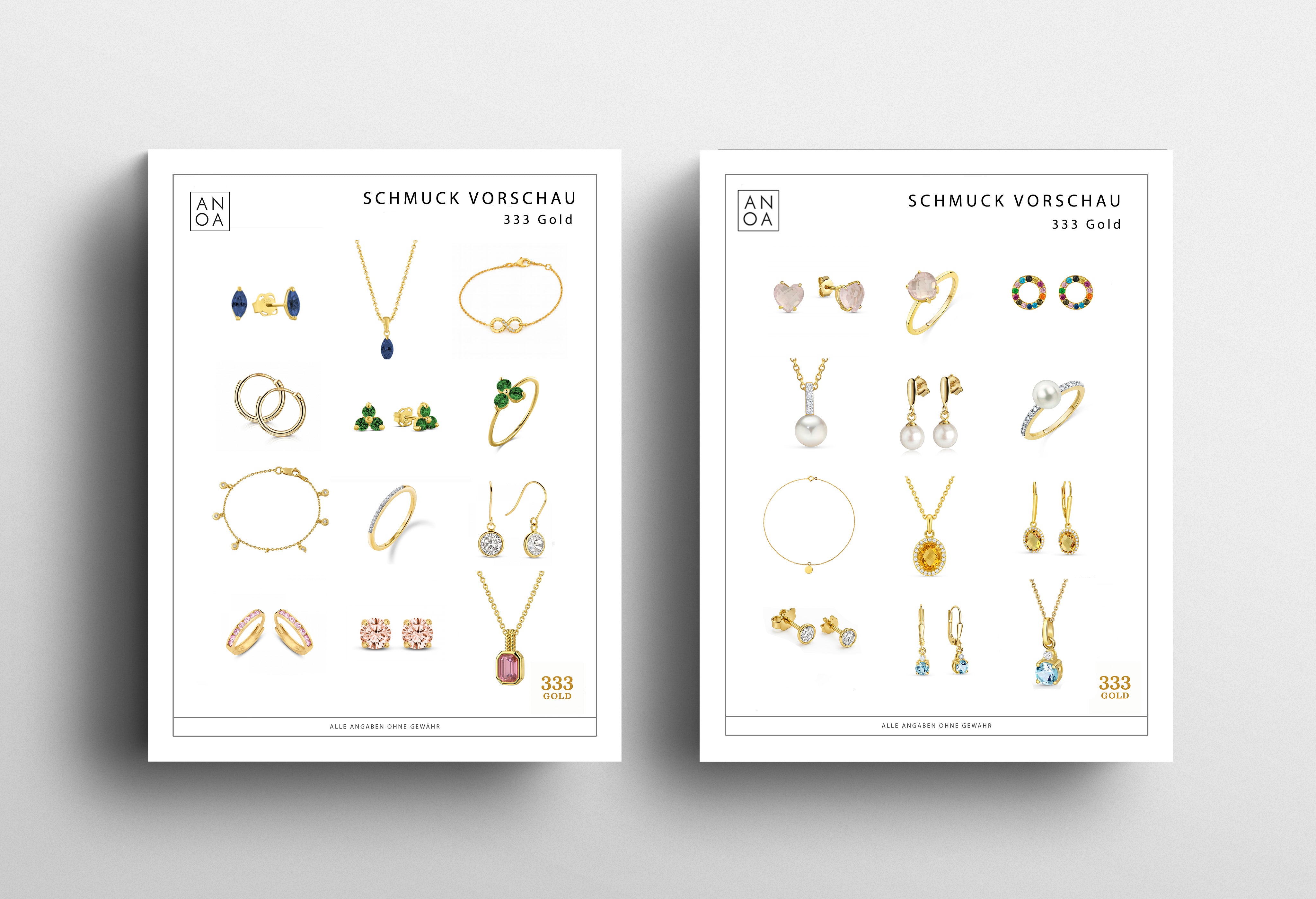 Anoa Adventskalender Schmuck 2025 - 24 Schmuckstücke