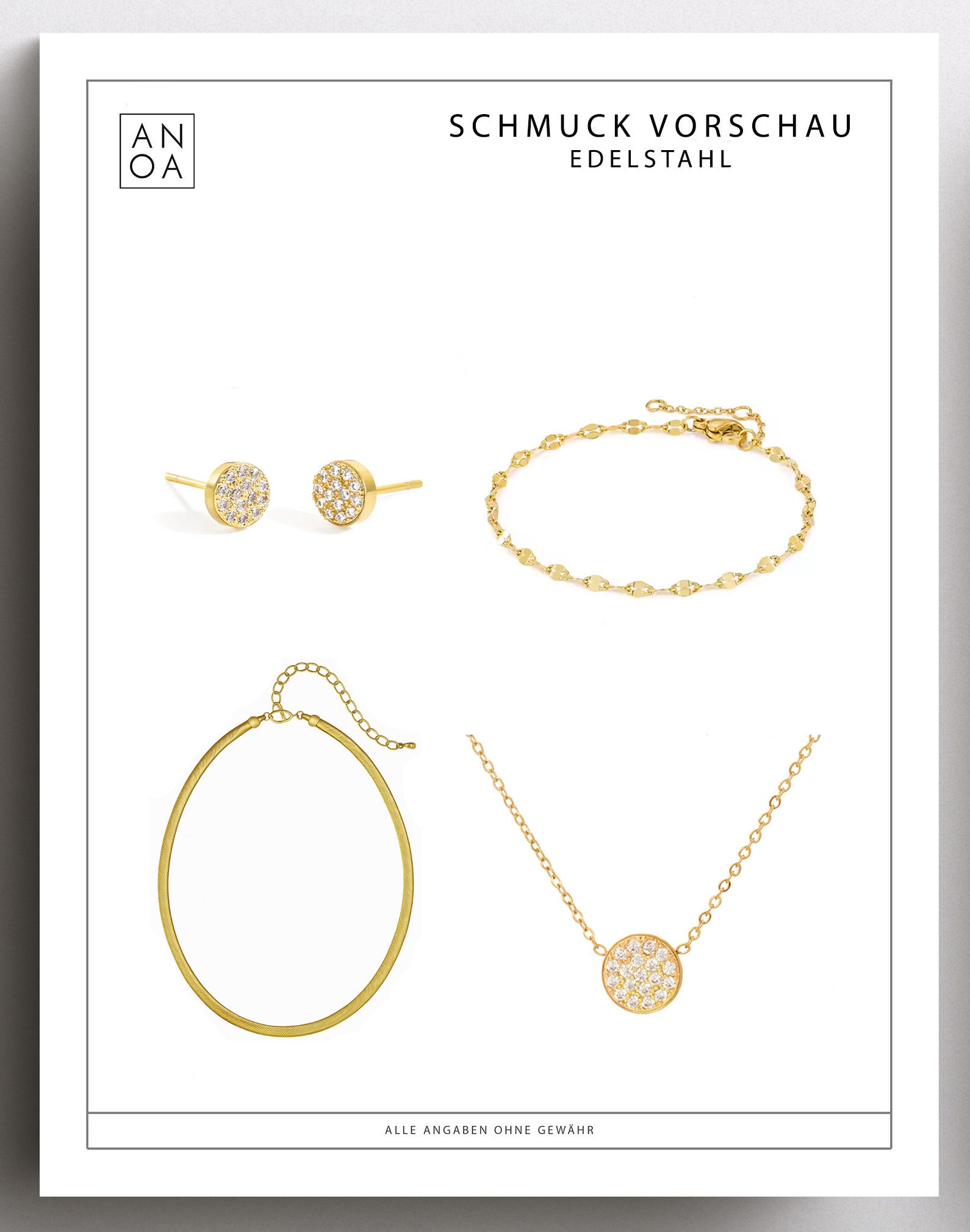 Anoa advent calendar Advent Sunday jewelry 2025 - 4 jewelry