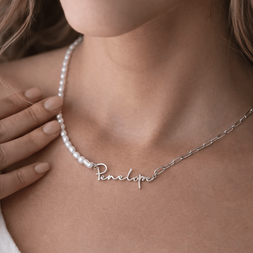 Namenskette Pearl - Elegant - AnoaShop
