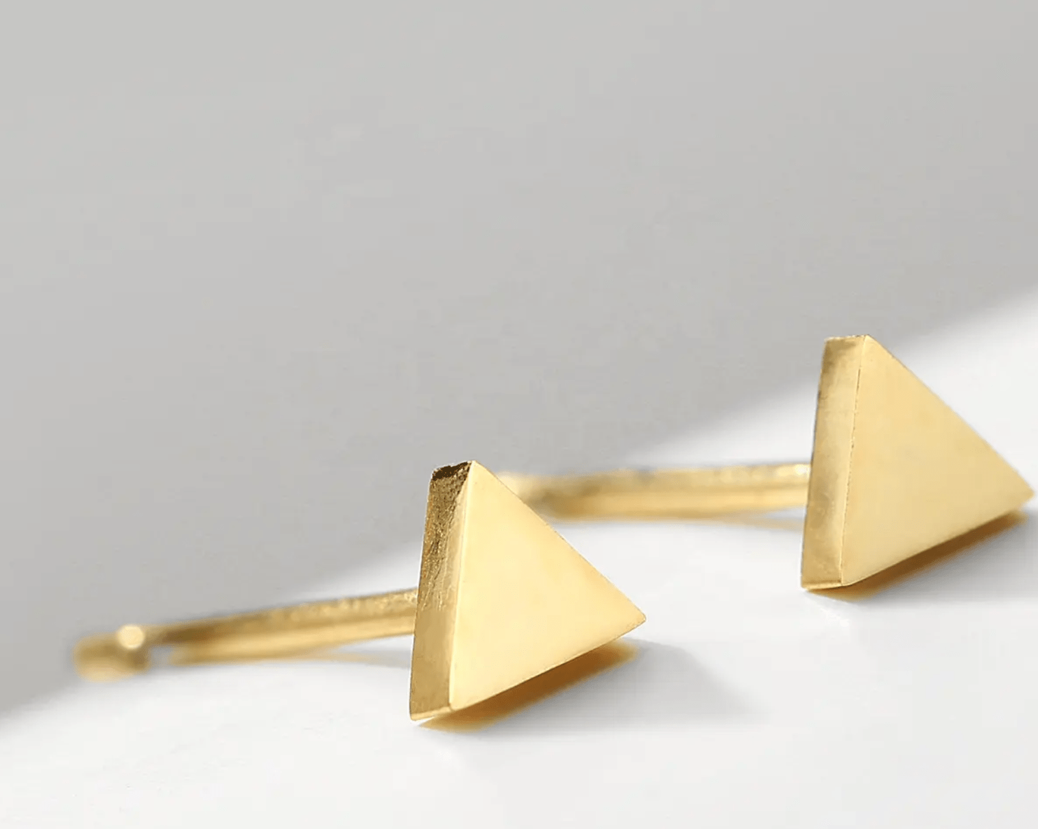 Waterproof Earring • Minimalist Earring • Earring small gold silver - AnoaShop