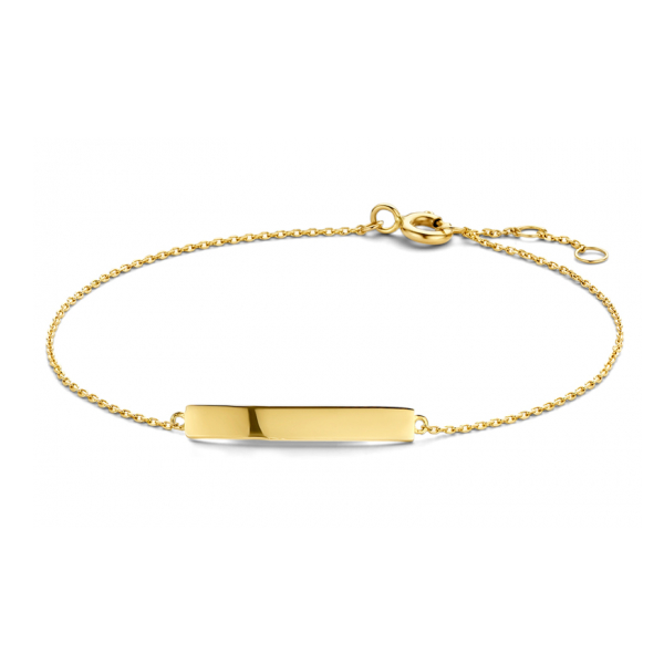 585 gold bracelet with personal engraving
