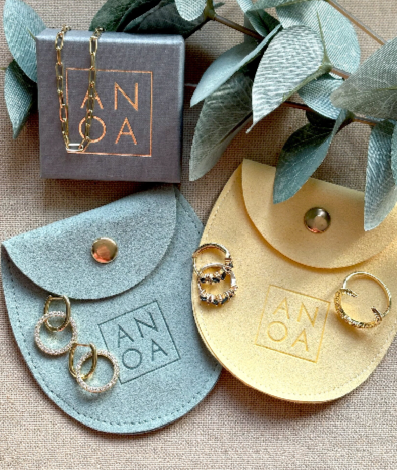 Waterproof Paper clip necklace • Gold chain • stainless steel