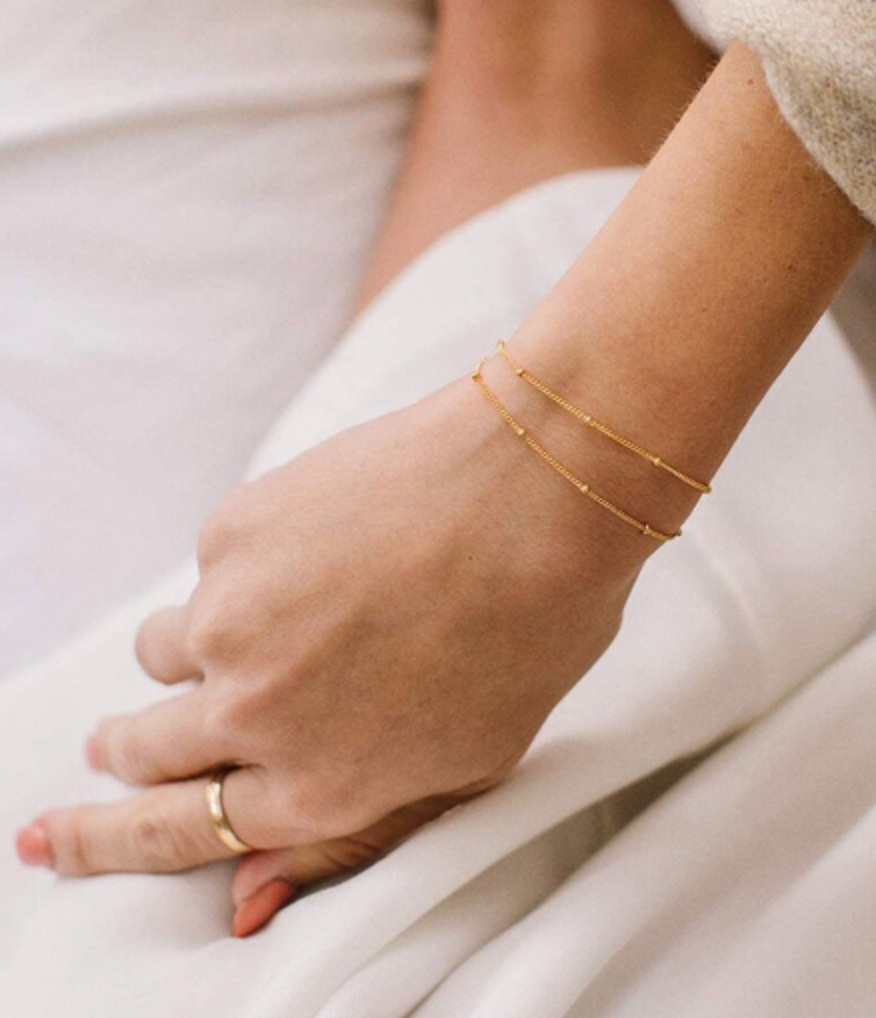 Cute Bracelet • Gold bracelet • stainless steel • waterproof