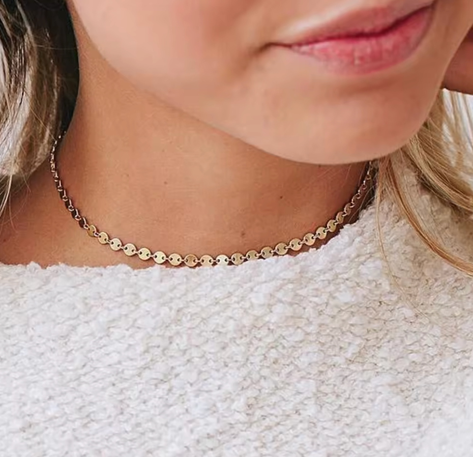 Waterproof necklace • Gold chain • stainless steel