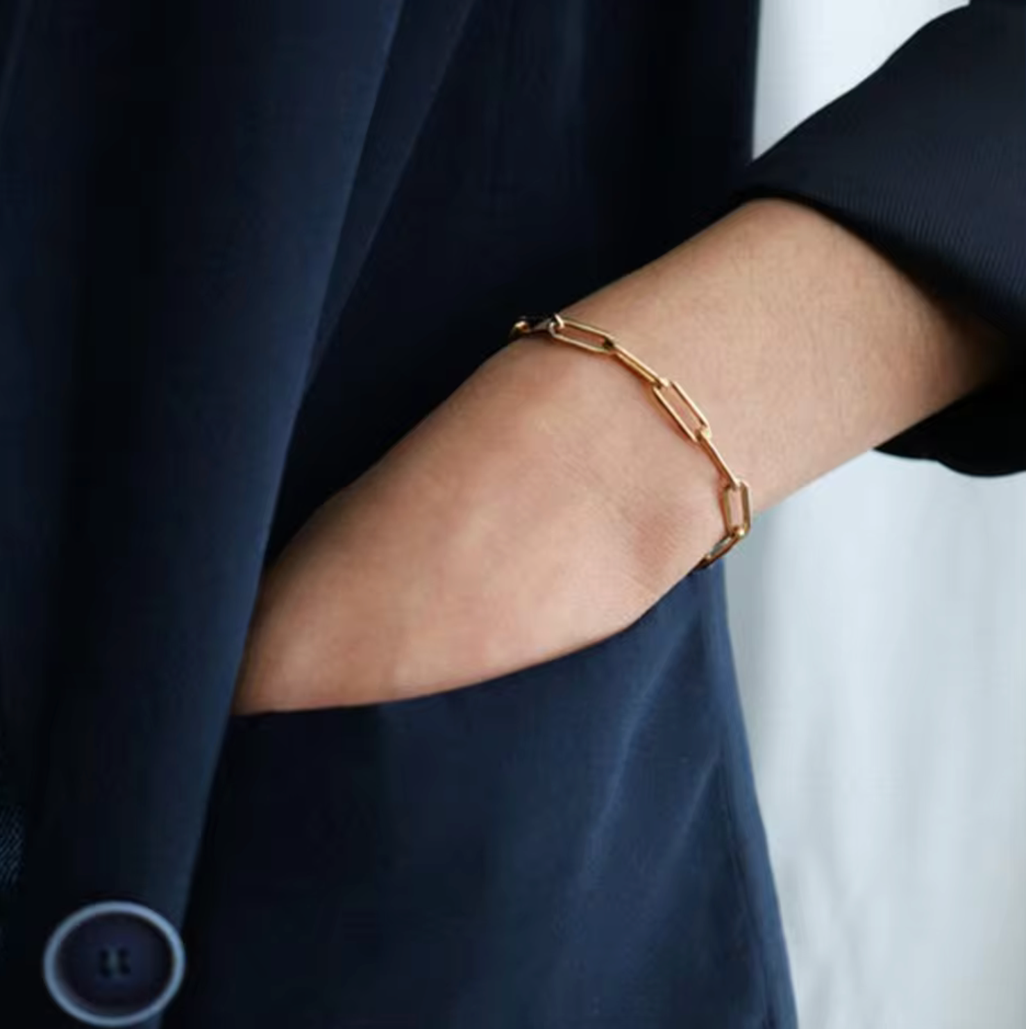 Cute Bracelet • Gold Silver bracelet • stainless steel • waterproof