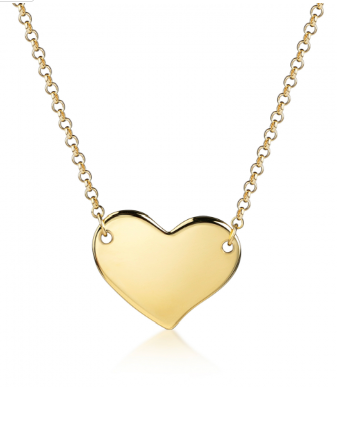 925 Sterling Silber Gold|Silber Kette mit persönlicher Diamantgravur