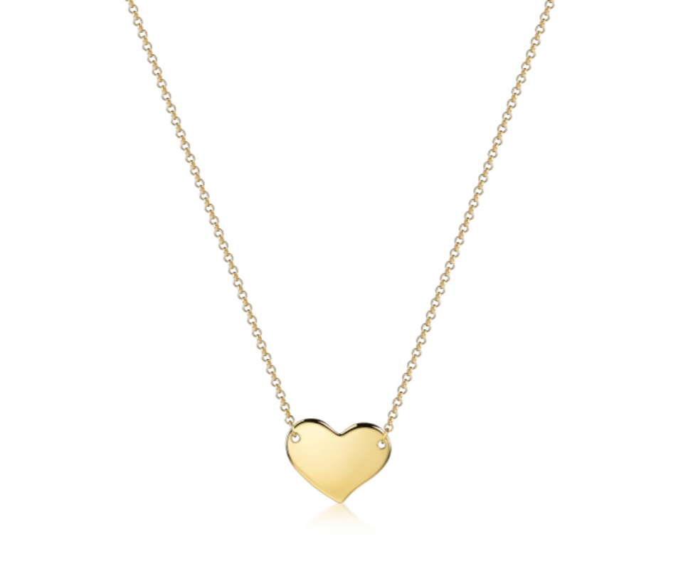 925 Sterling Silber Gold|Silber Kette mit persönlicher Diamantgravur
