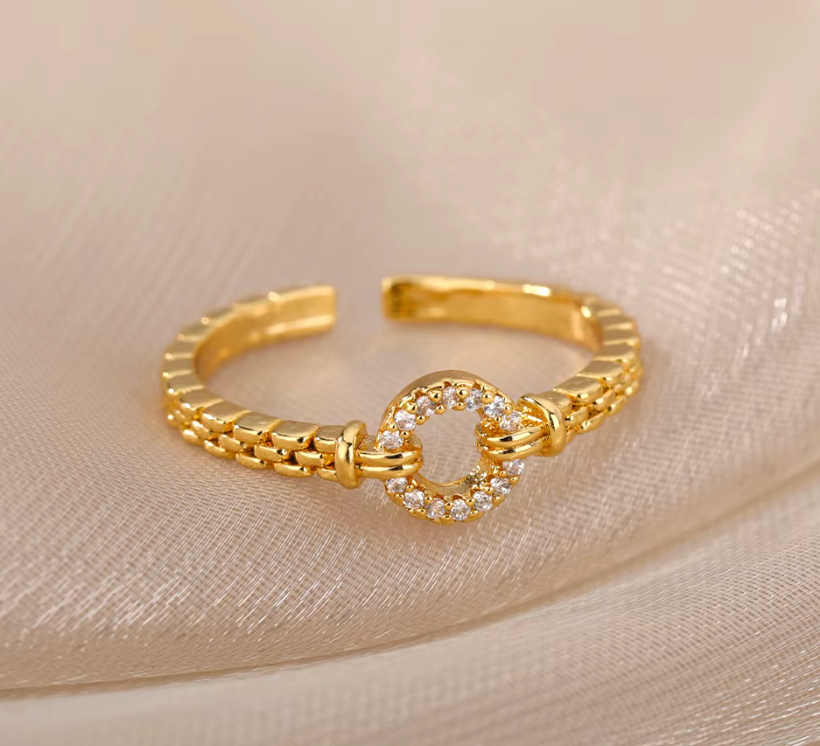 Waterproof Bestseller ring • Gold Silver ring