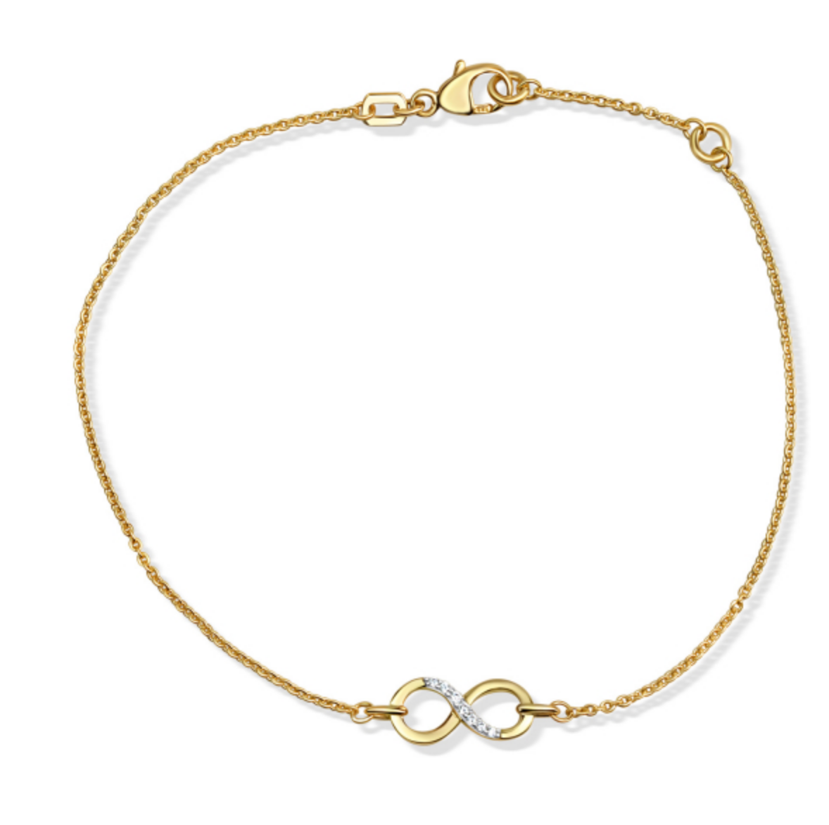 Armband Unendlich 333 Gold