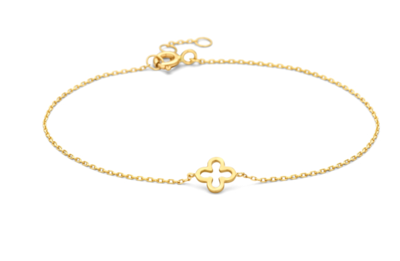 Armband Klee 585 Gold