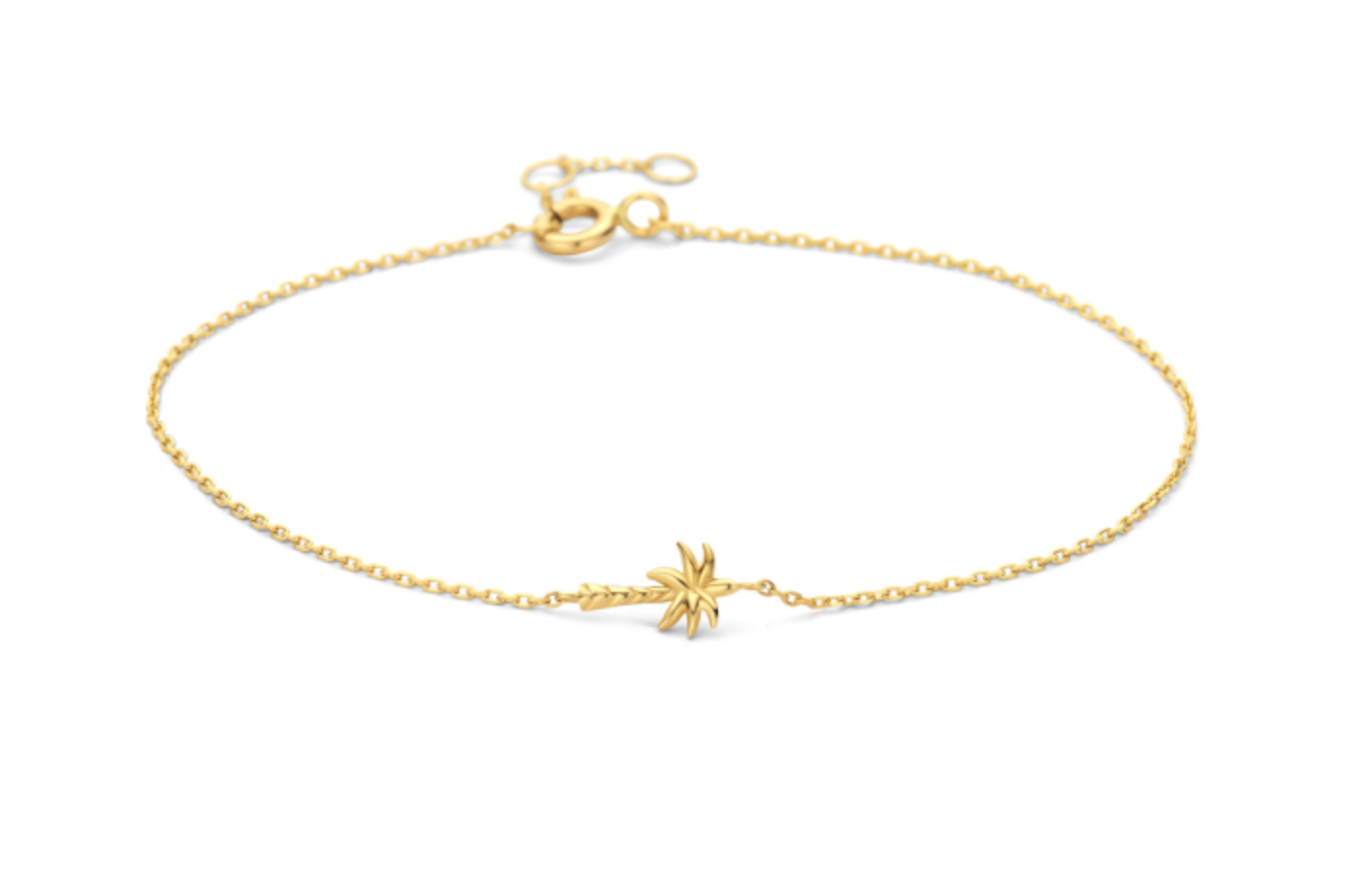 Armband Palmtree 585 Gold