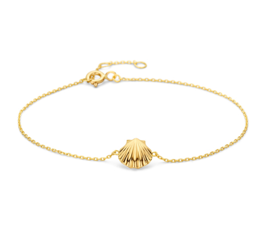 Armband Muschel 585 Gold