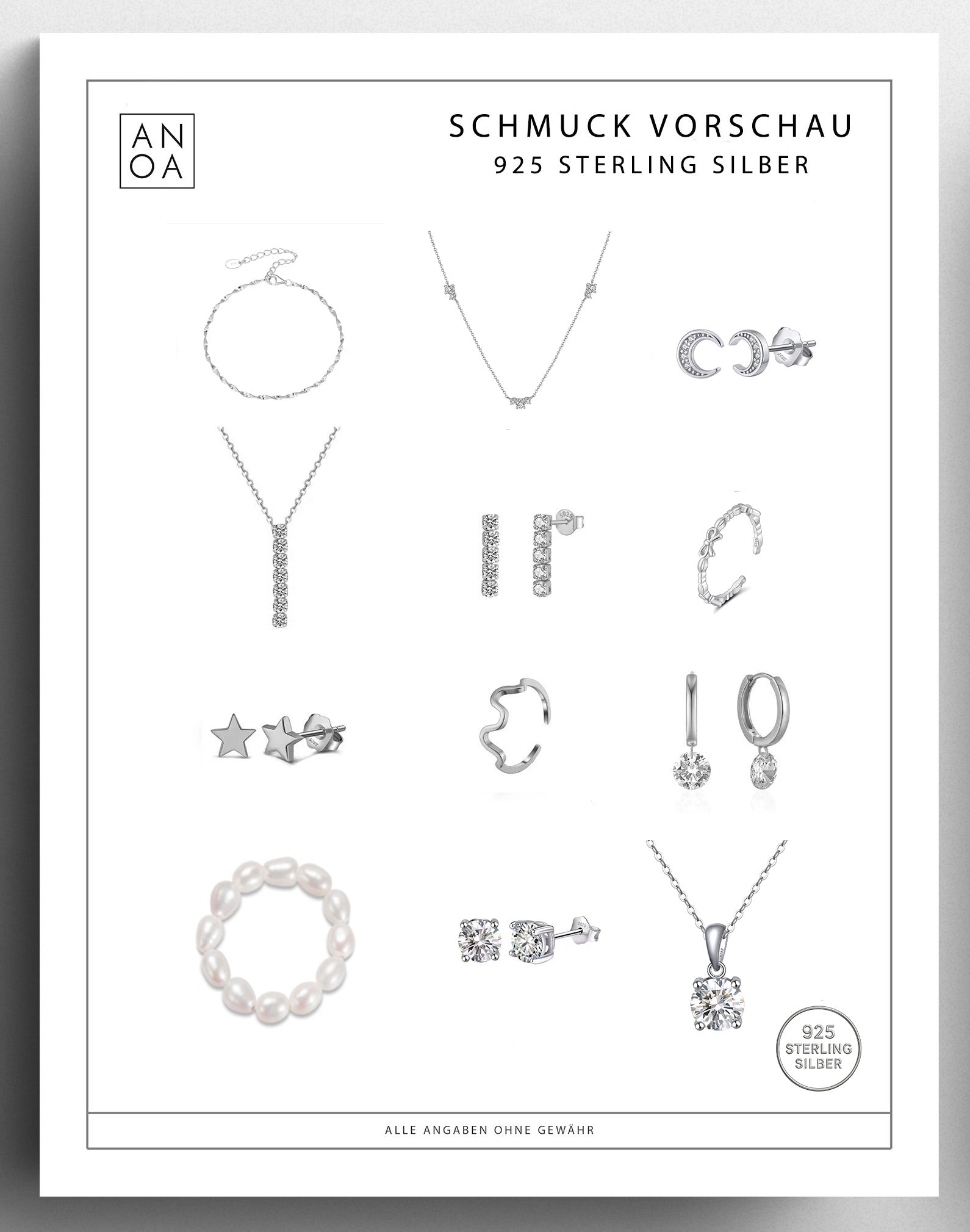 Anoa Advent Calendar Jewelry 2025 - 12 pieces of jewelry - AnoaShop