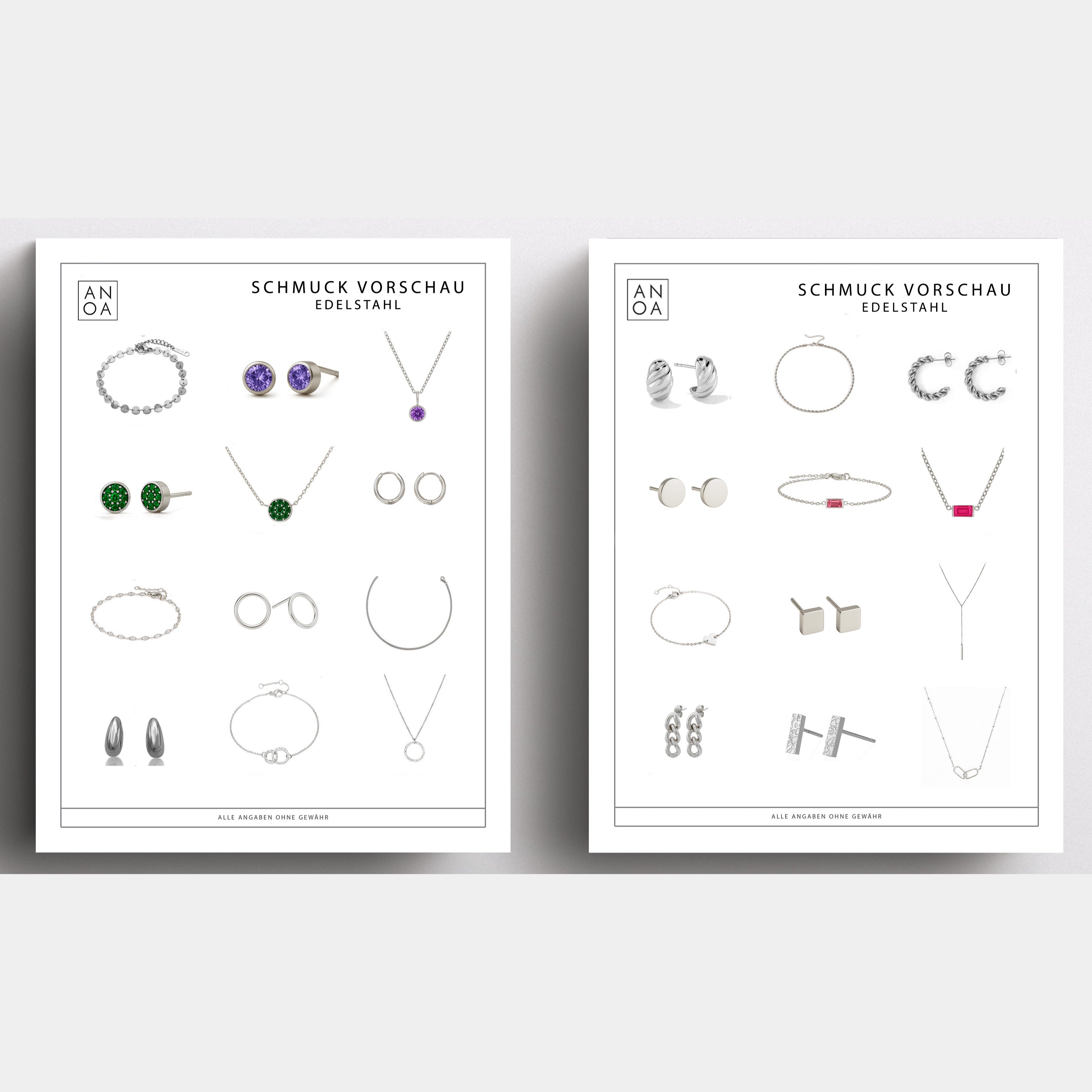 Anoa Adventskalender Schmuck 2025 - 24 Schmuckstücke (Für jeden Tag im Advent) - AnoaShop