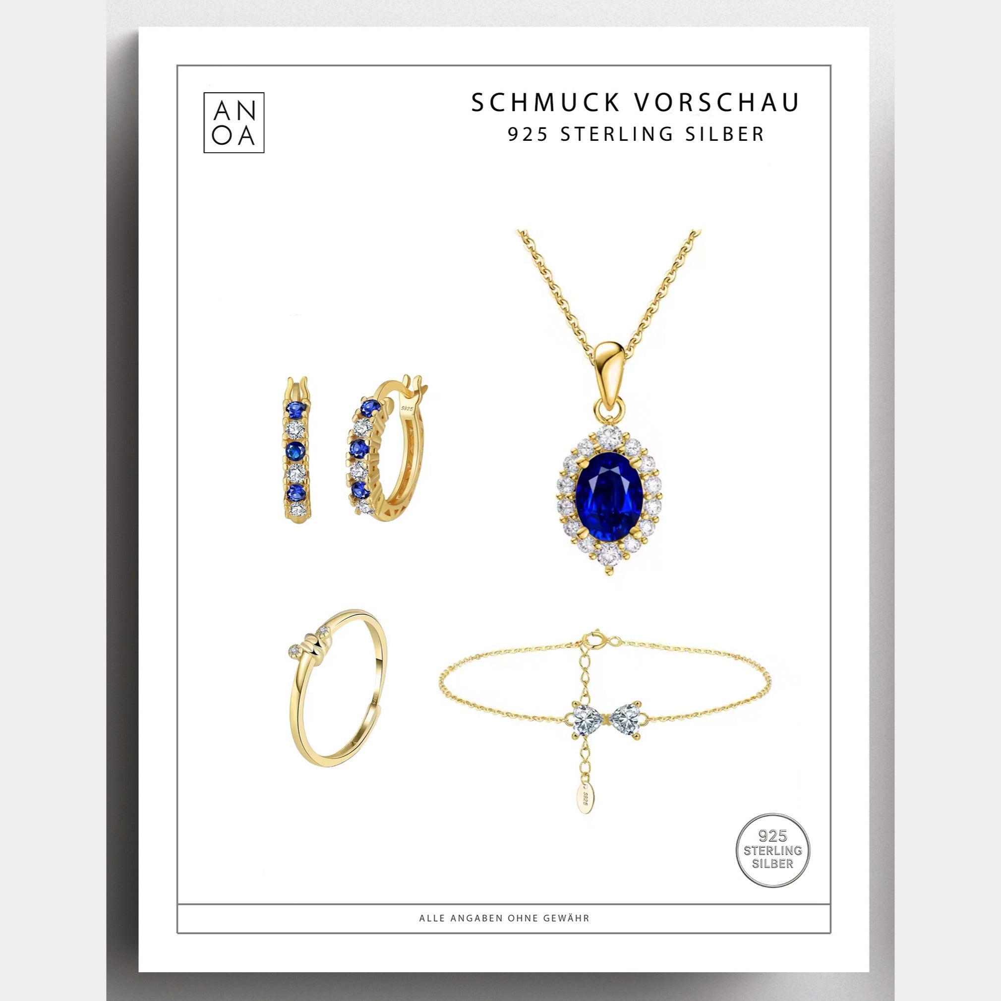 Anoa Adventskalender Schmuck 2025 - 4 Schmuckstücke (Für jeden Sonntag im Advent) - AnoaShop