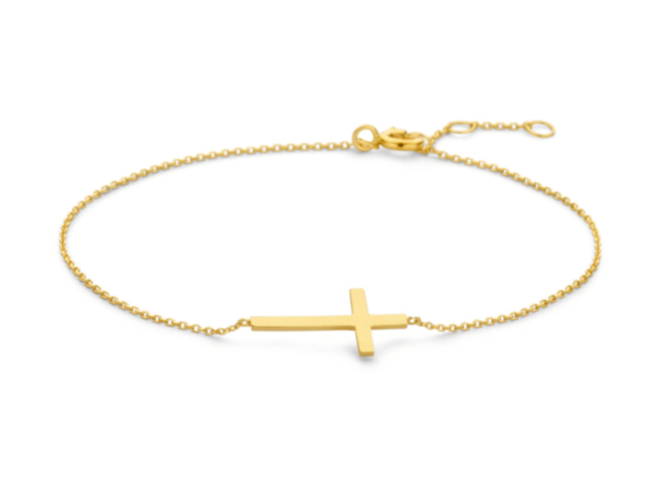 Armband Kreuz 585 Gold - AnoaShop