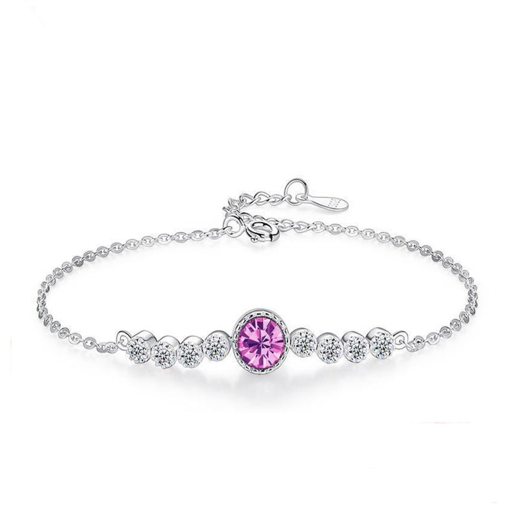 Armband mit Swarovski Kristall 925 Sterling Silber - AnoaShop