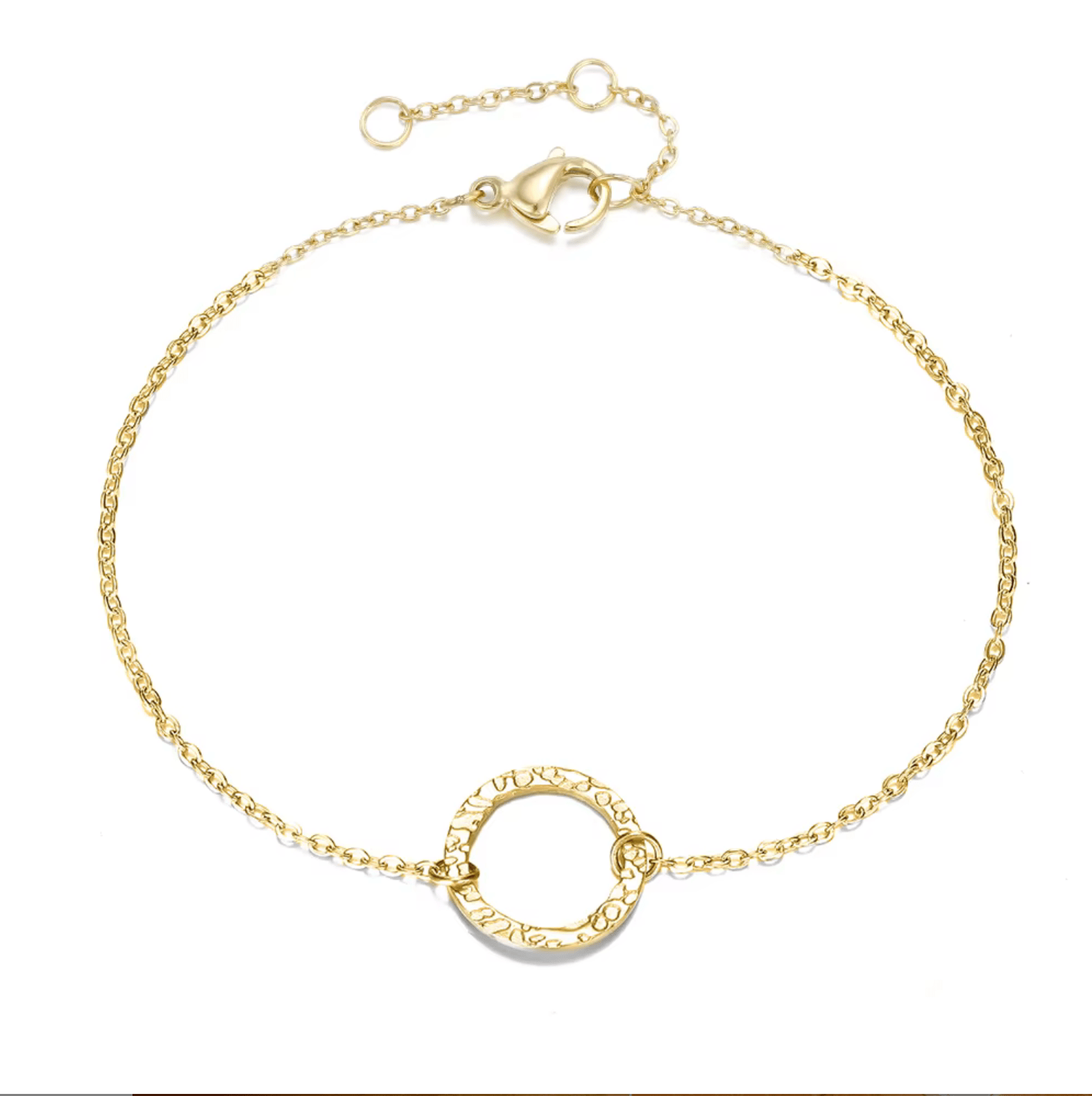 Armband offener Kreis Edelstahl - AnoaShop