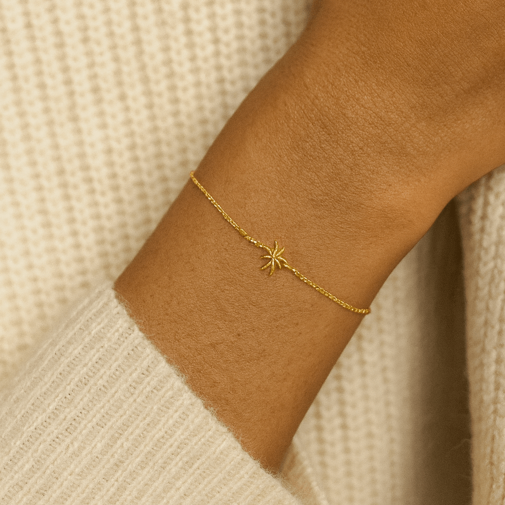 Armband Palmtree 585 Gold - AnoaShop