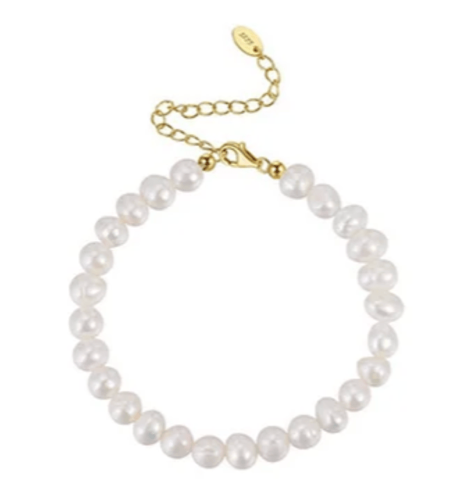 Armband Süßwasserperlen Sterling Silber - AnoaShop