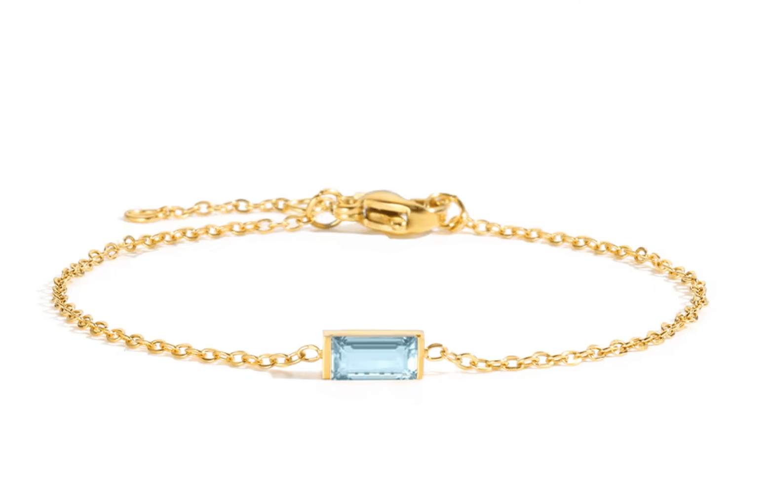 Armband Zirkonia Stein Edelstahl - AnoaShop