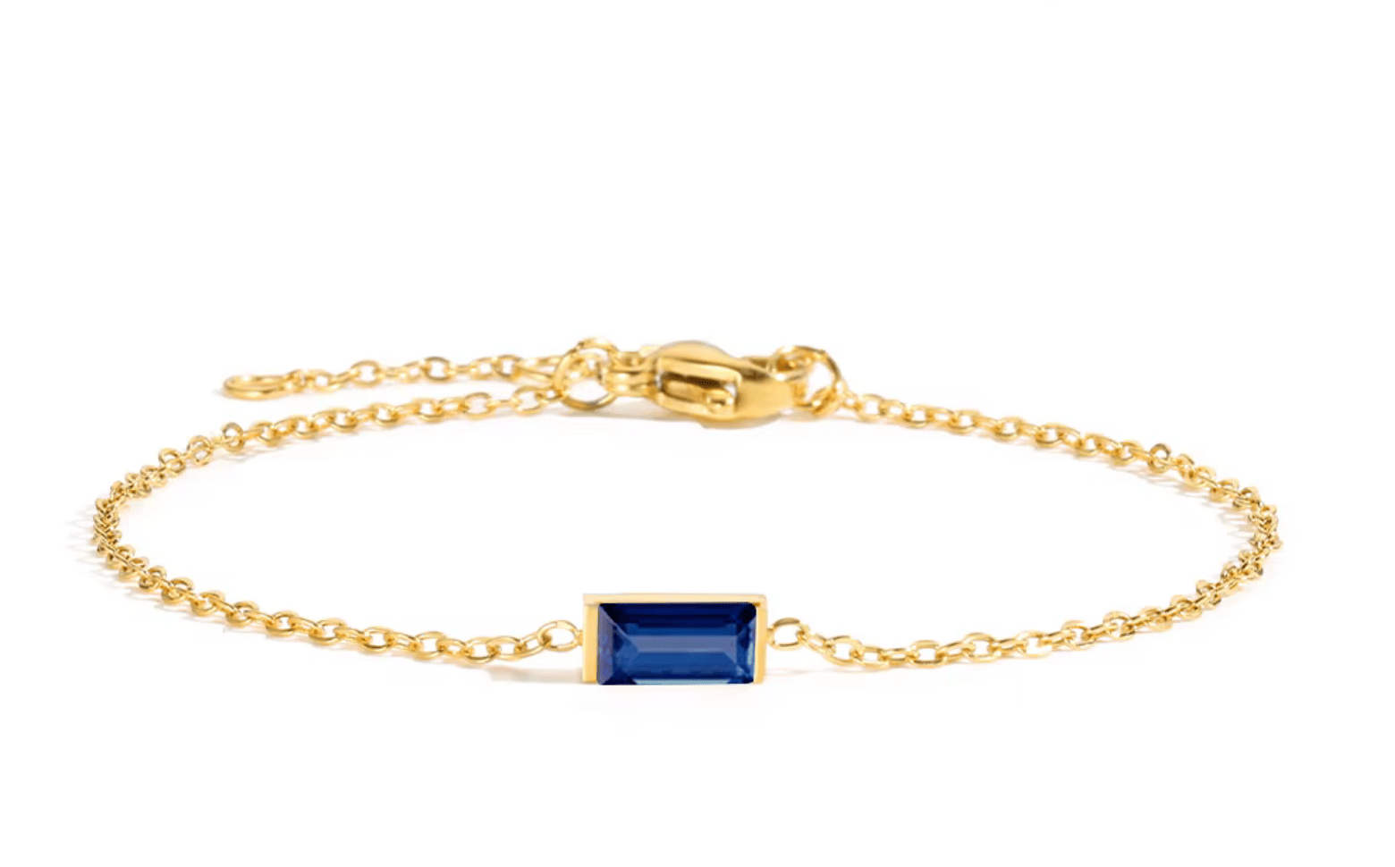 Armband Zirkonia Stein Edelstahl - AnoaShop