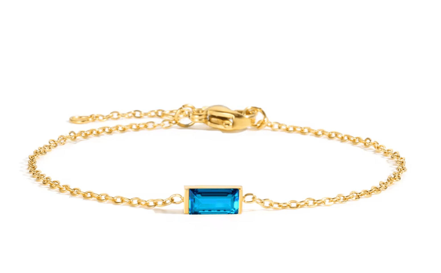 Armband Zirkonia Stein Edelstahl - AnoaShop