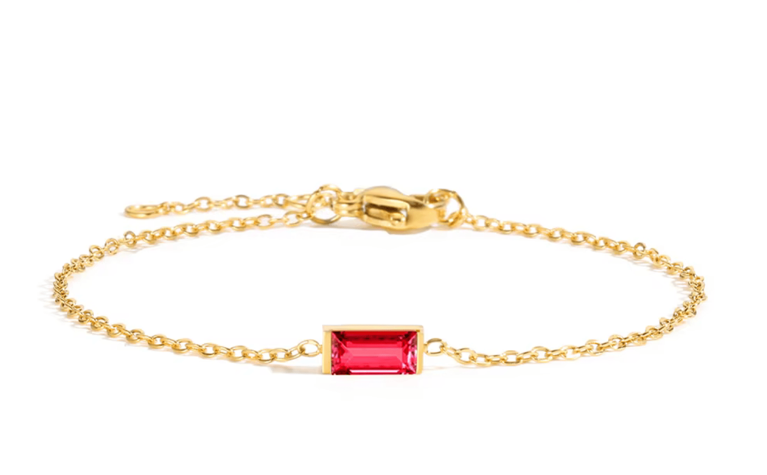 Armband Zirkonia Stein Edelstahl - AnoaShop