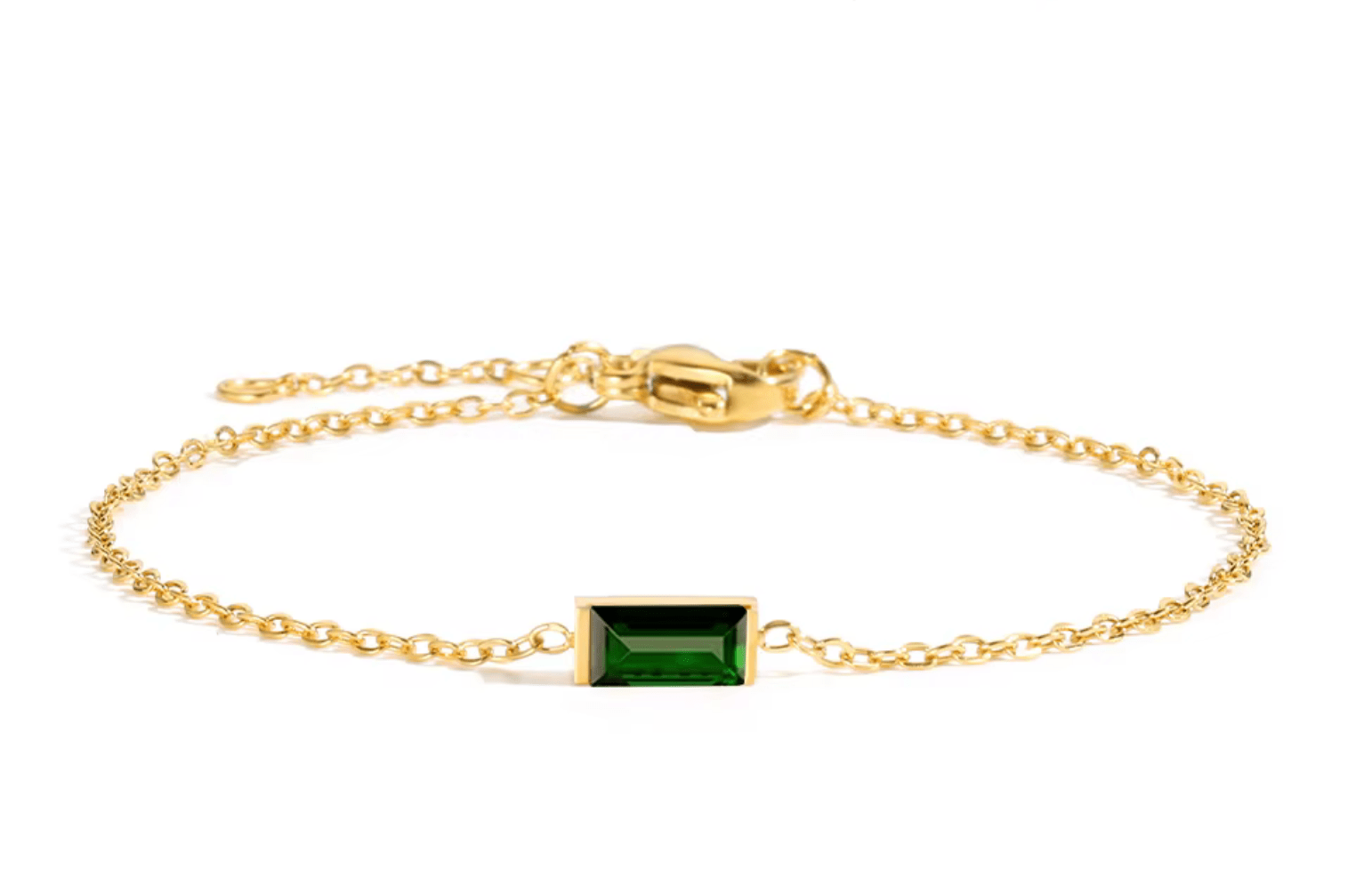 Armband Zirkonia Stein Edelstahl - AnoaShop