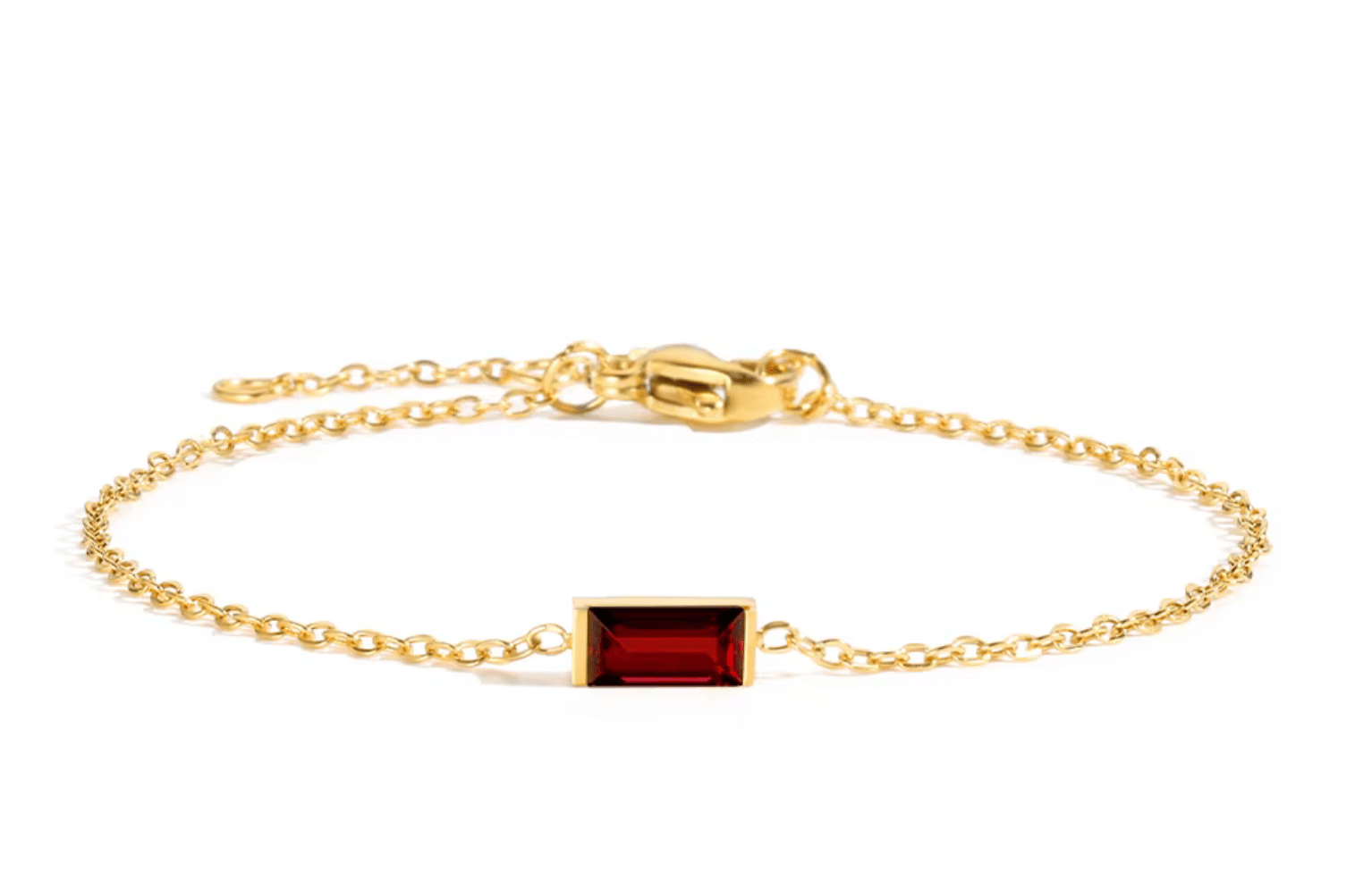 Armband Zirkonia Stein Edelstahl - AnoaShop