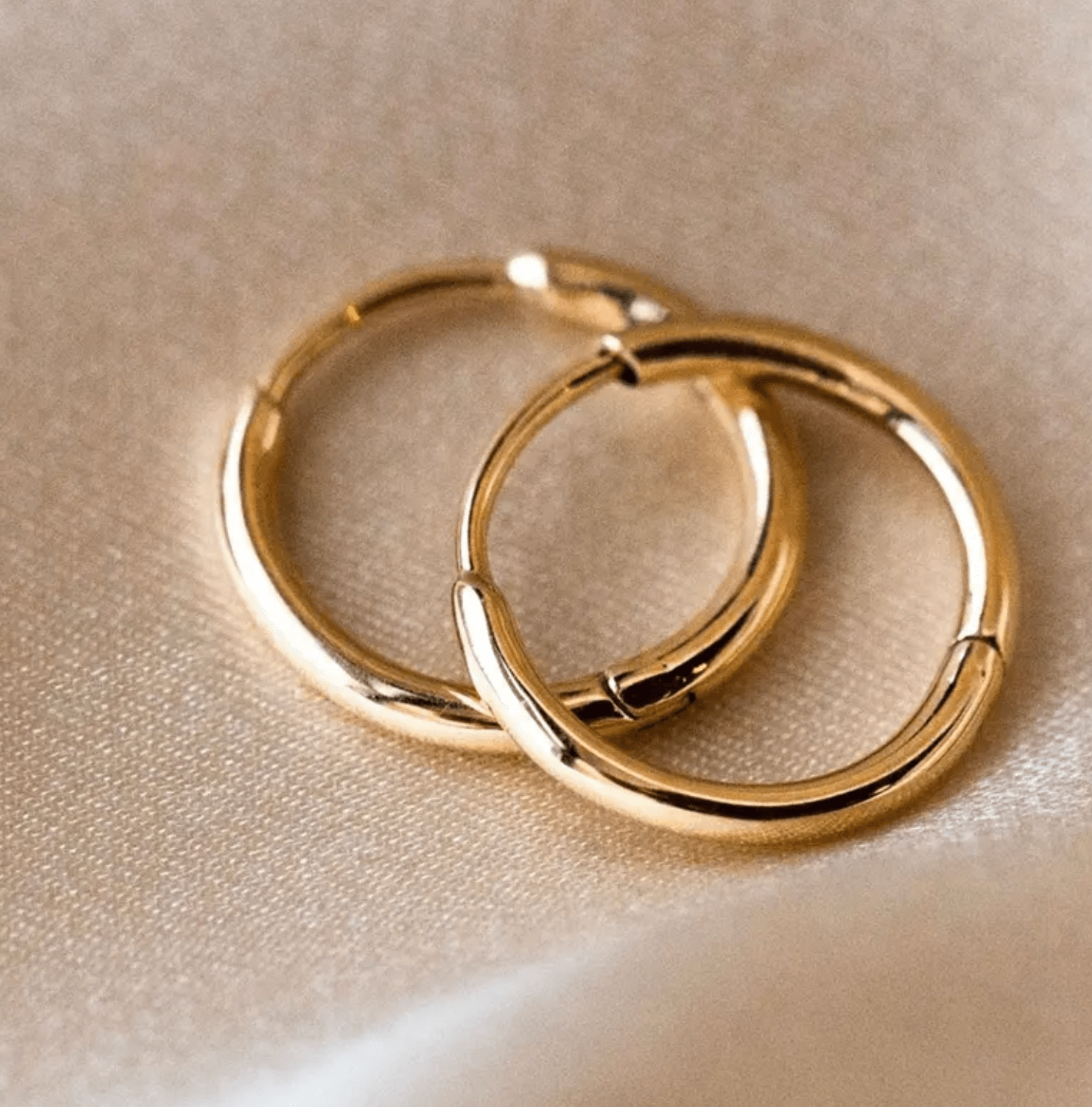 Creole Stainless Steel Hoop Earring Silver Gold - AnoaShop